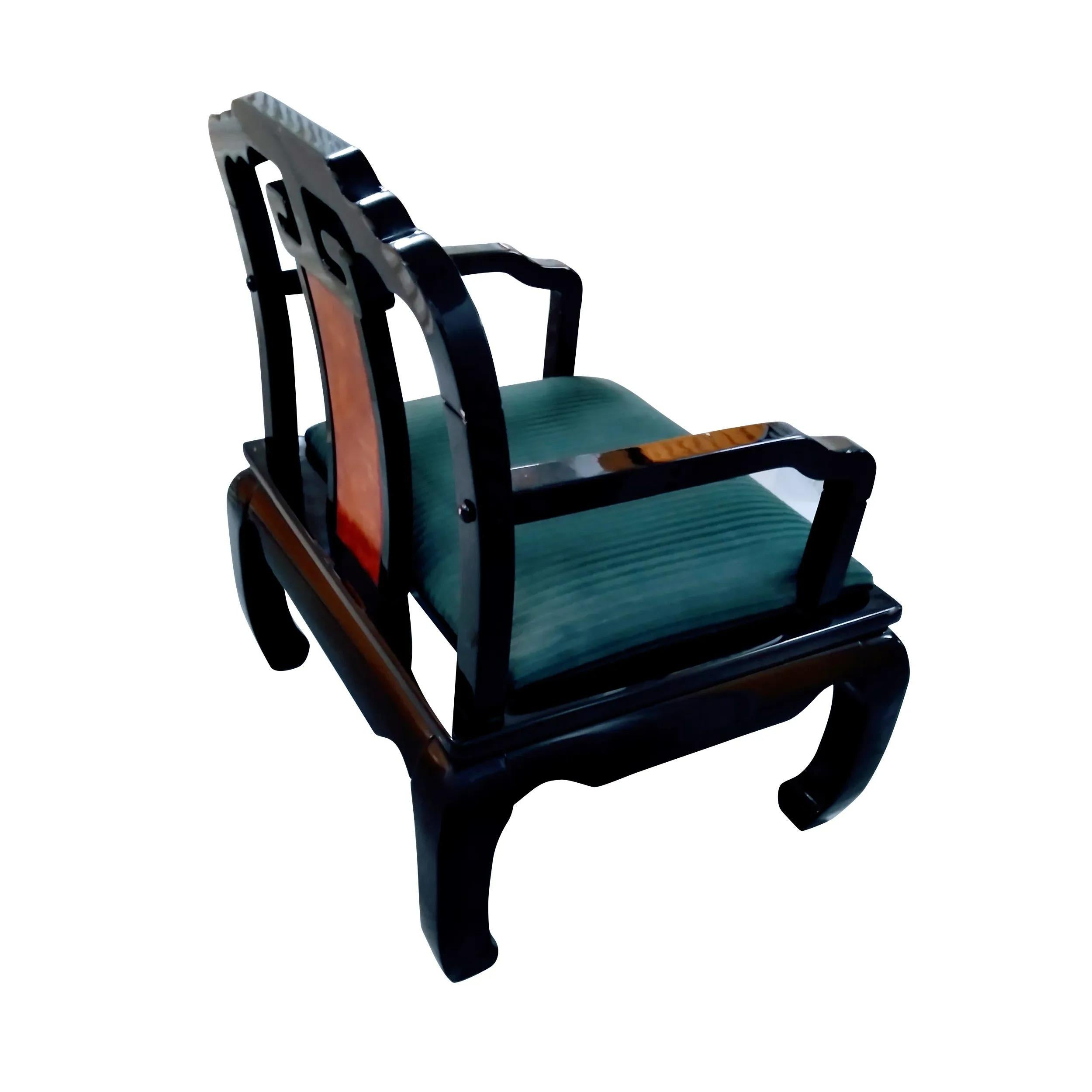 Woodwork Ming Style Arm Chair For Sale