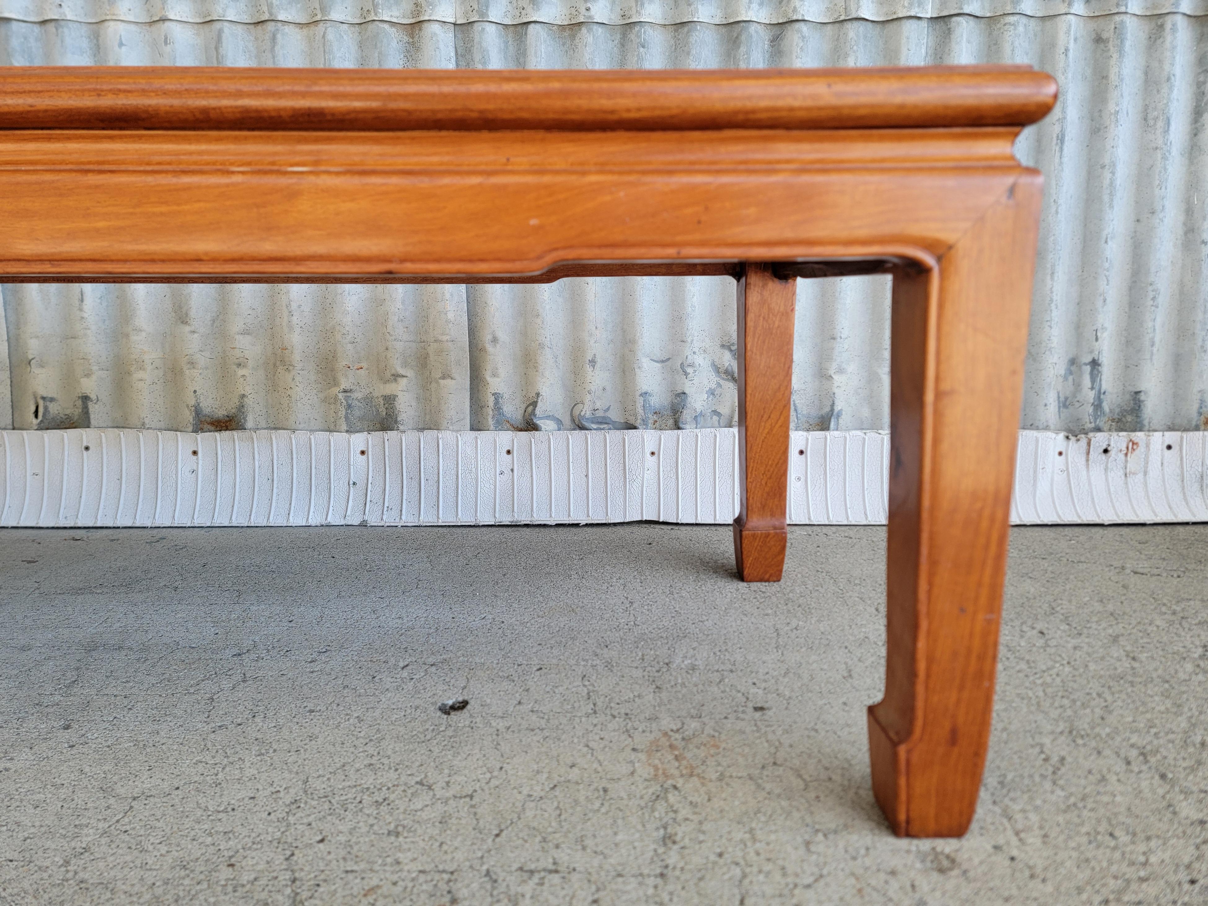 Ming Style Asian Hardwood Coffee Table 2