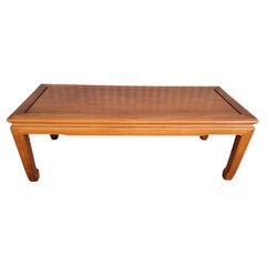 Antique Ming Style Asian Hardwood Coffee Table