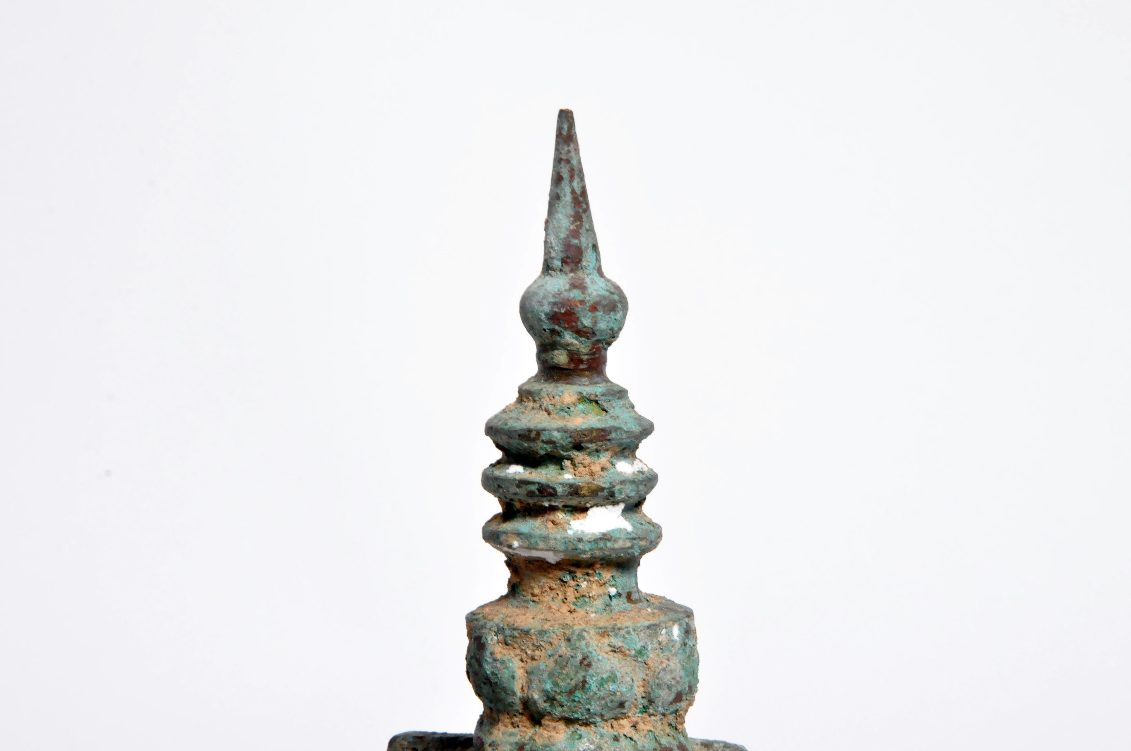 Ming Style Brass Watch Tower Pagoda 5