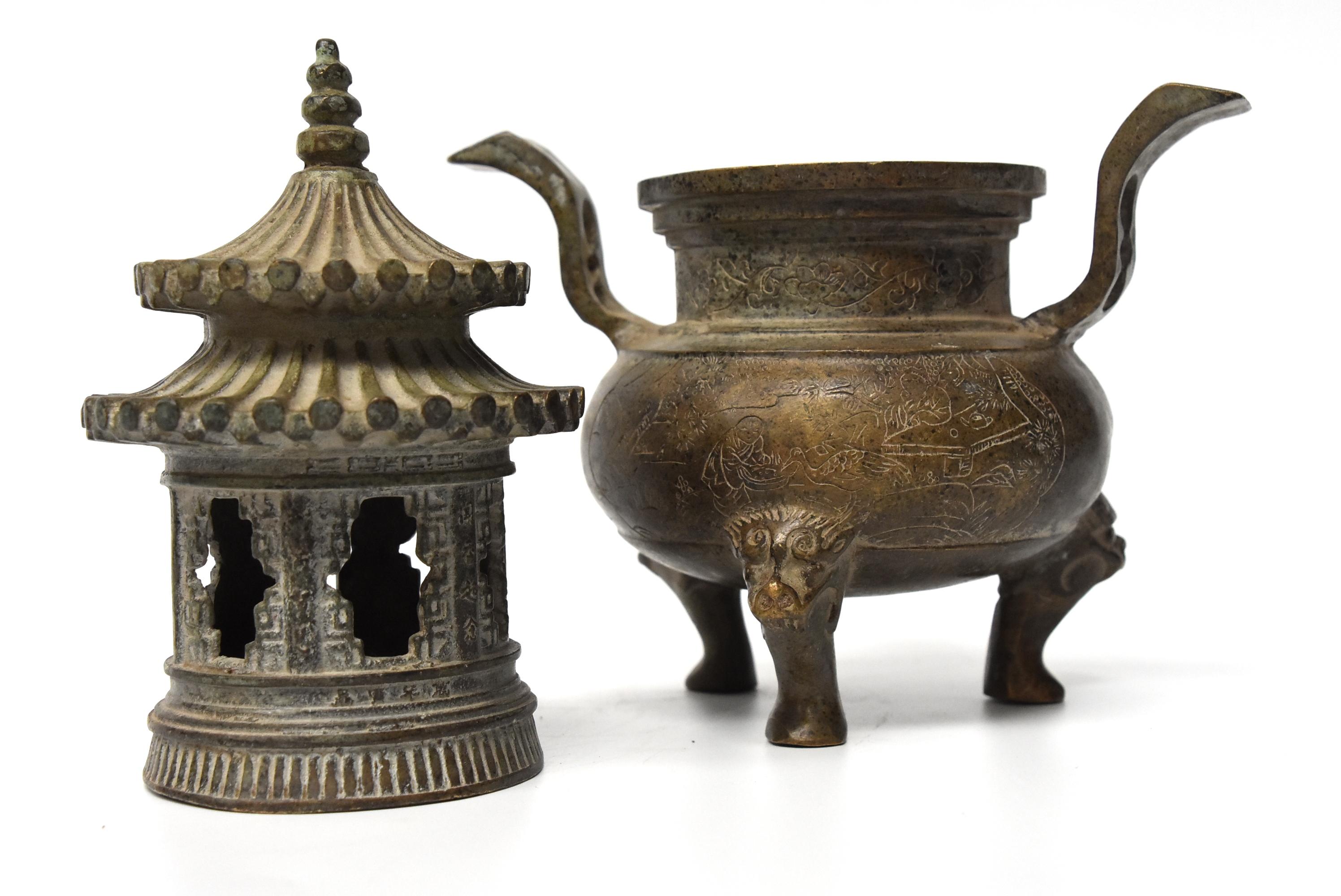 Bronze Chinese Temple Censer  For Sale