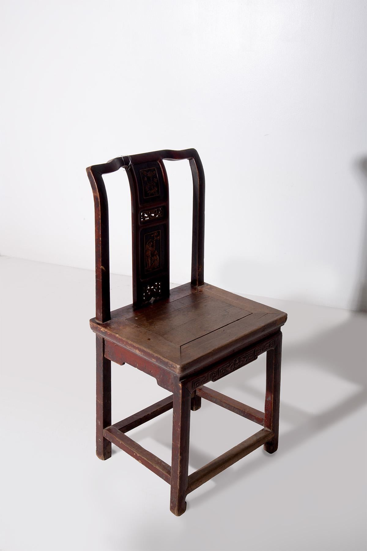 Chaise chinoise de style Ming en vente 4