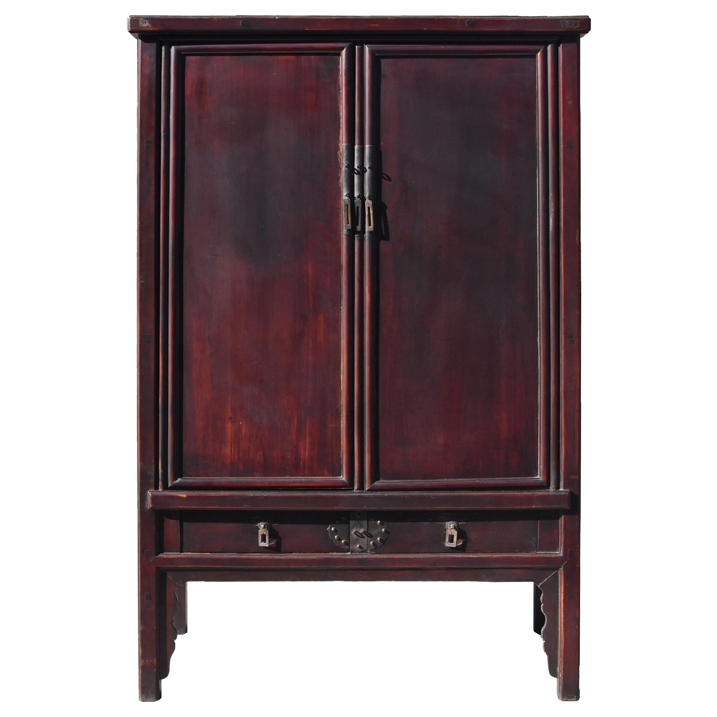 Ming Style Chinese Scholar's Cabinet For Sale