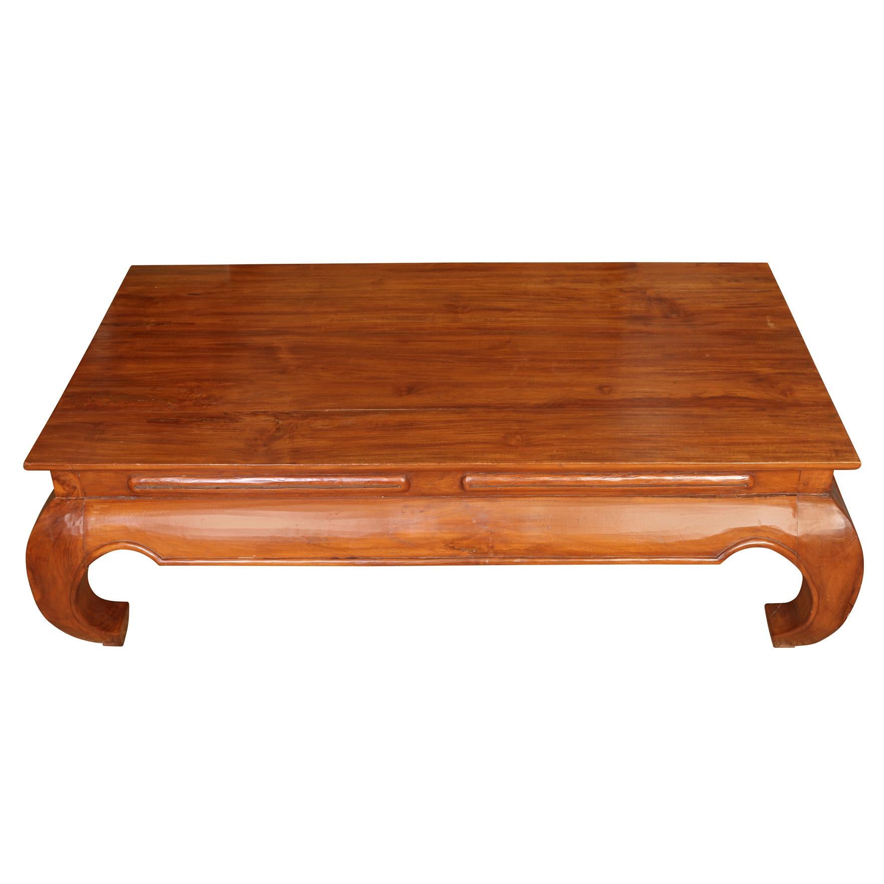 Ming Style Coffee Table In Good Condition For Sale In Locust Valley, NY