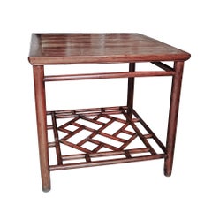 Ming Style Square Table, Suzhou, China, Late 18th Century
