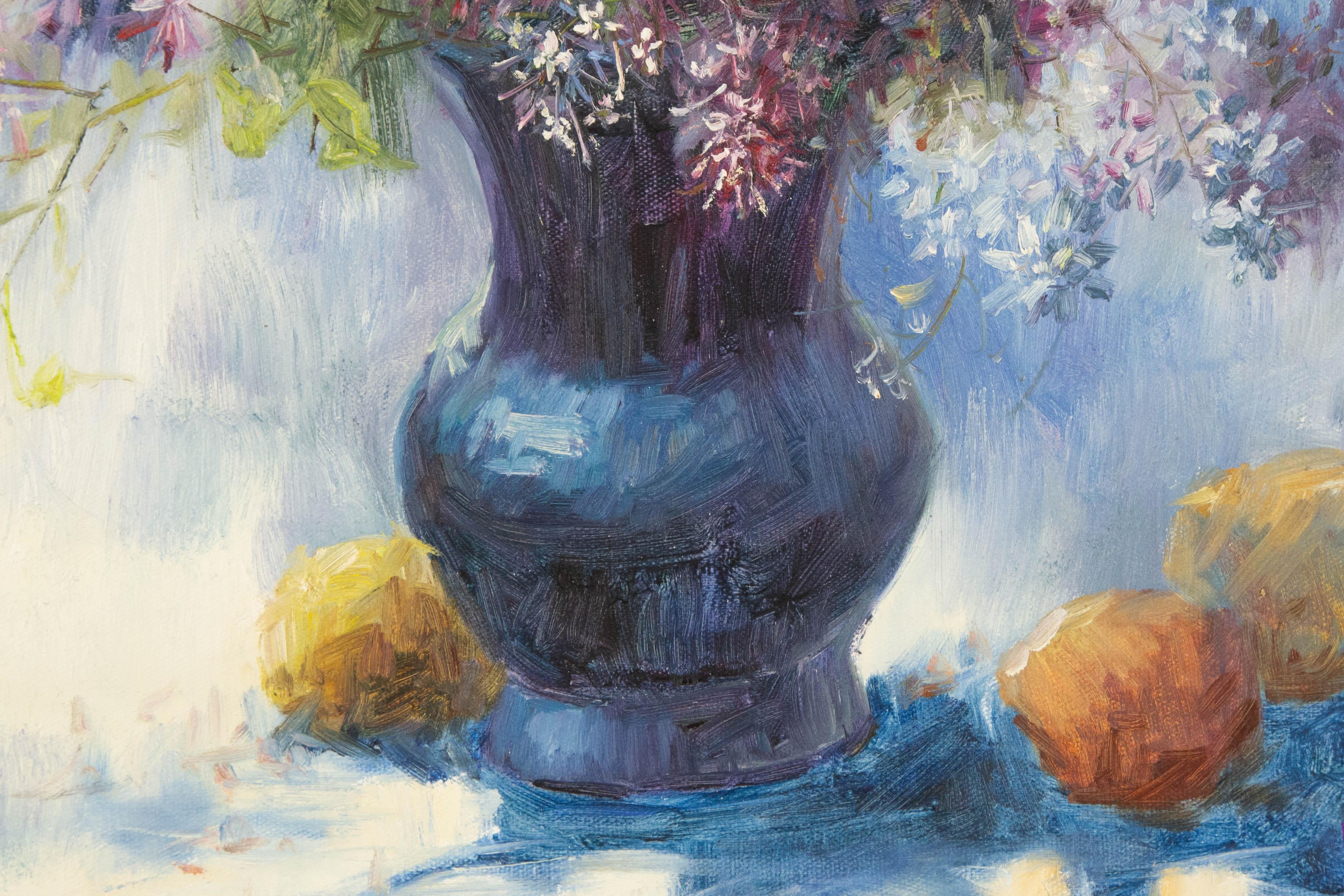 Ming Wang Original Oil On Canvas 