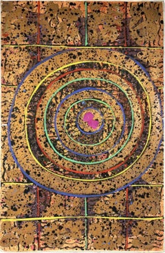 Chinese American Abstract Expressionist Zen Space Painting WangMing Color School