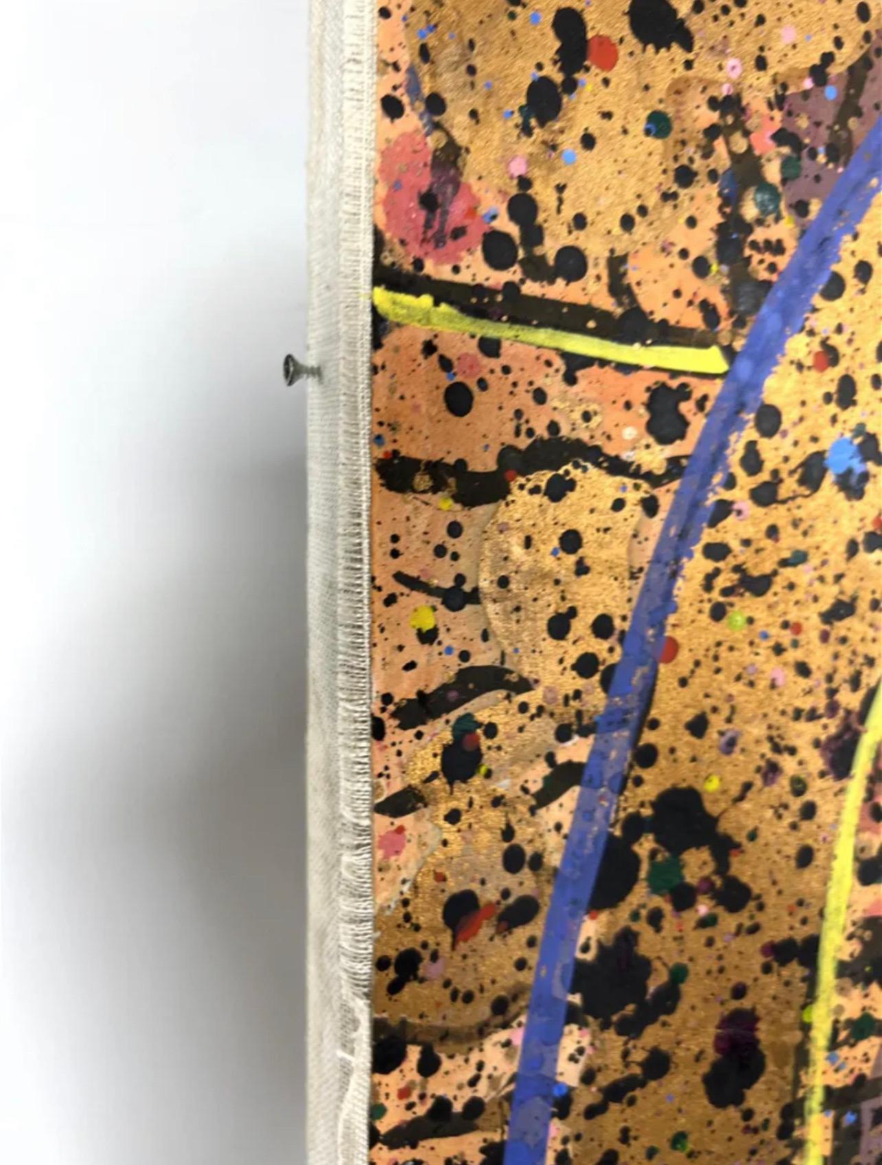 Pittura astratta espressionista cinese-americana Zen Space Scuola del colore WangMing in vendita 2