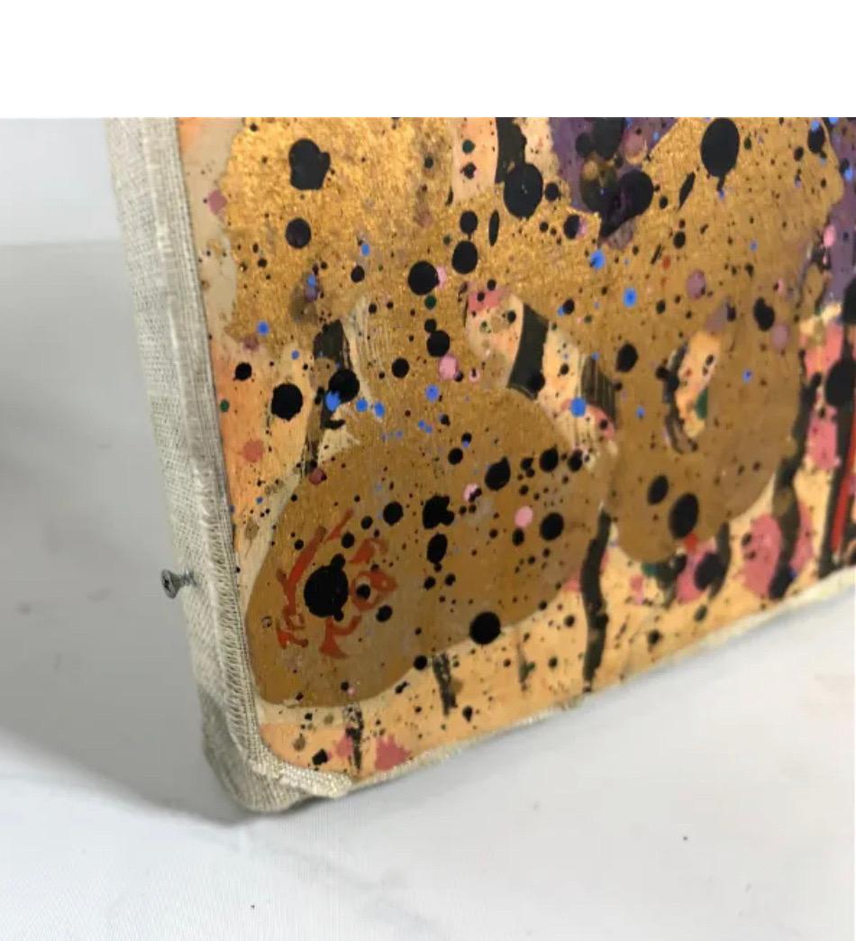 Pittura astratta espressionista cinese-americana Zen Space Scuola del colore WangMing in vendita 4