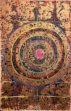 Chinese American Abstract Expressionist Zen Space Painting WangMing Color School