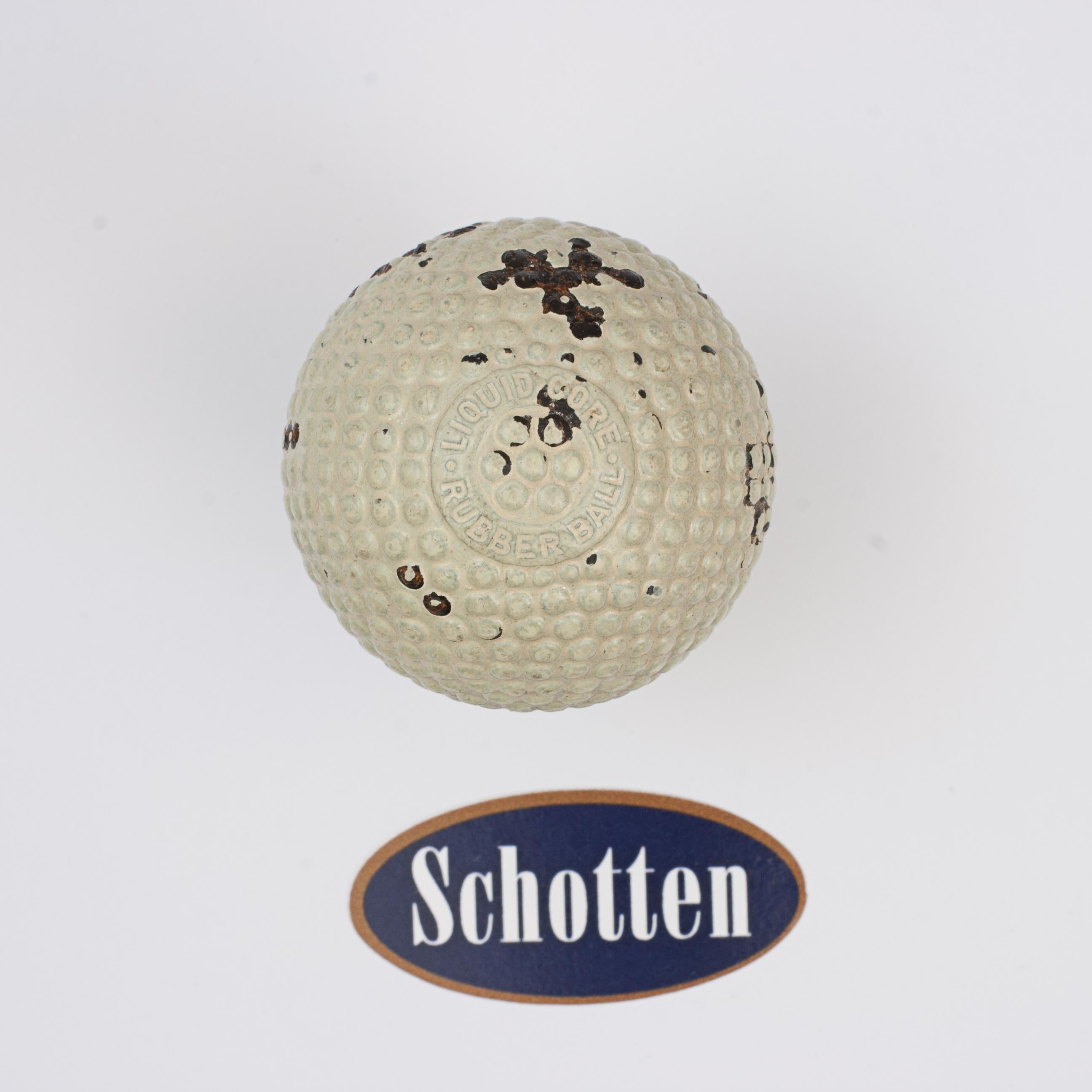 Mingays Patent, Gutta Percha, Golf Ball In Good Condition For Sale In Oxfordshire, GB