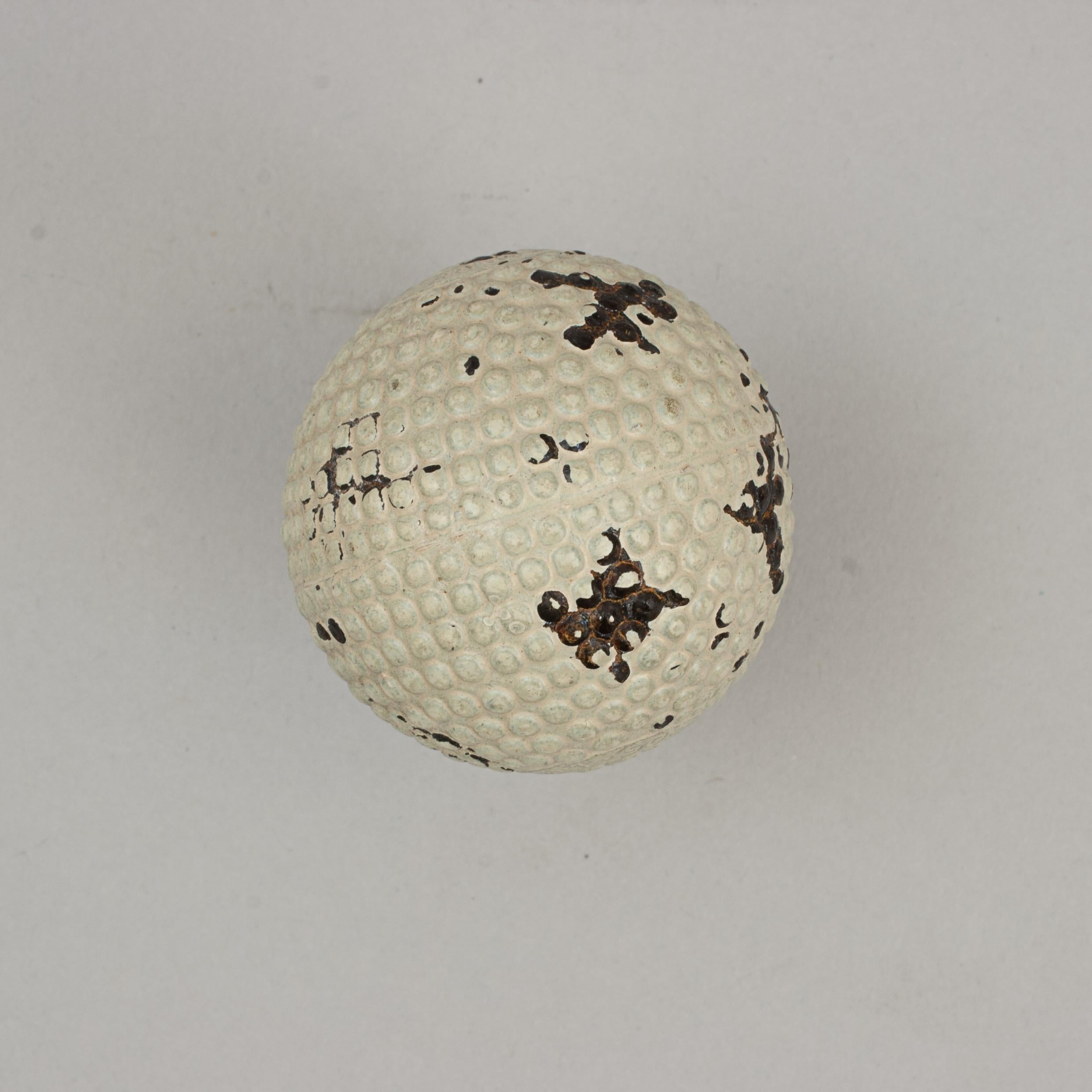 Rubber Mingays Patent, Gutta Percha, Golf Ball For Sale