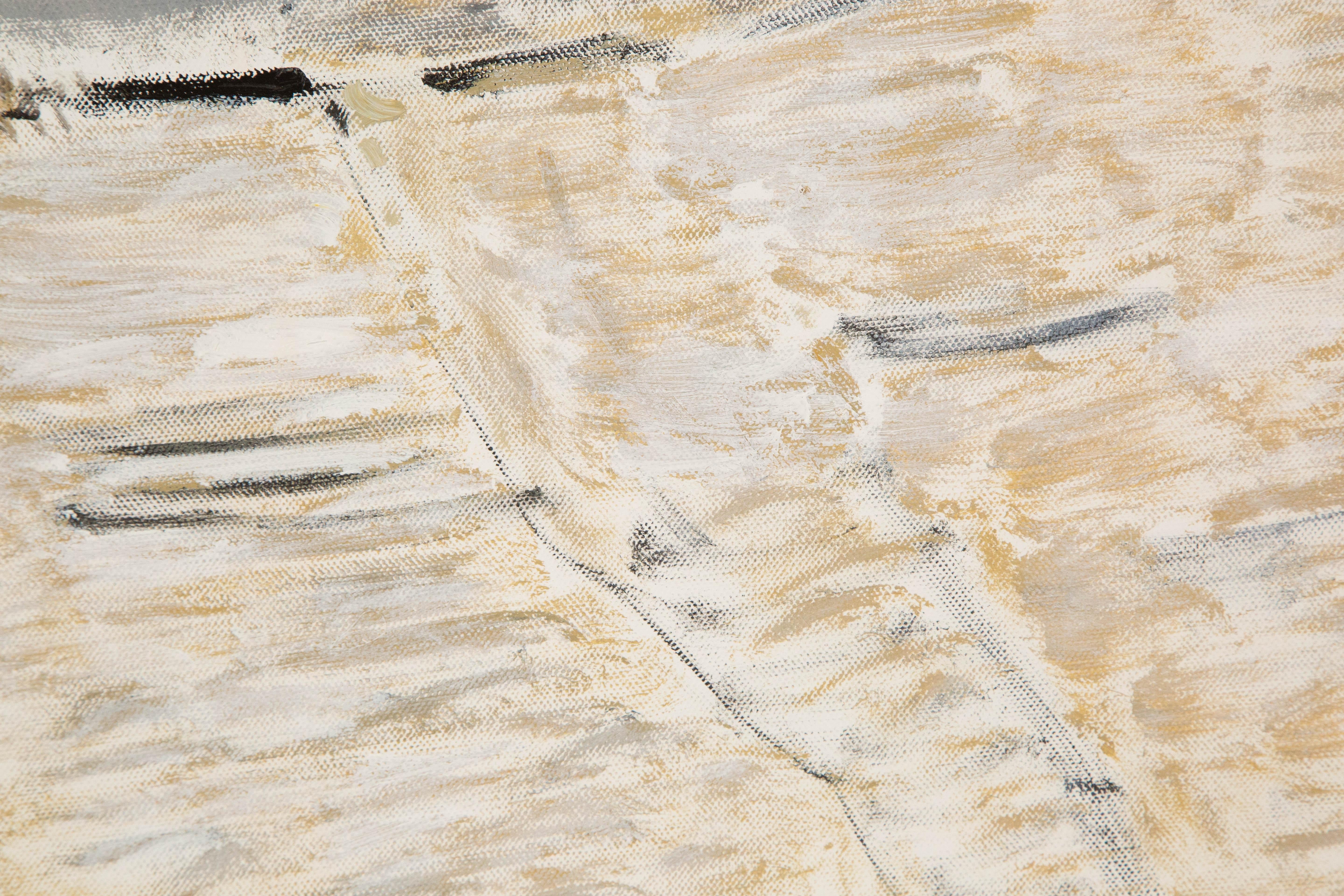 Abstraktes Original-Acryl auf Leinwand „Untitled I“ Mingguang Yu im Angebot 9