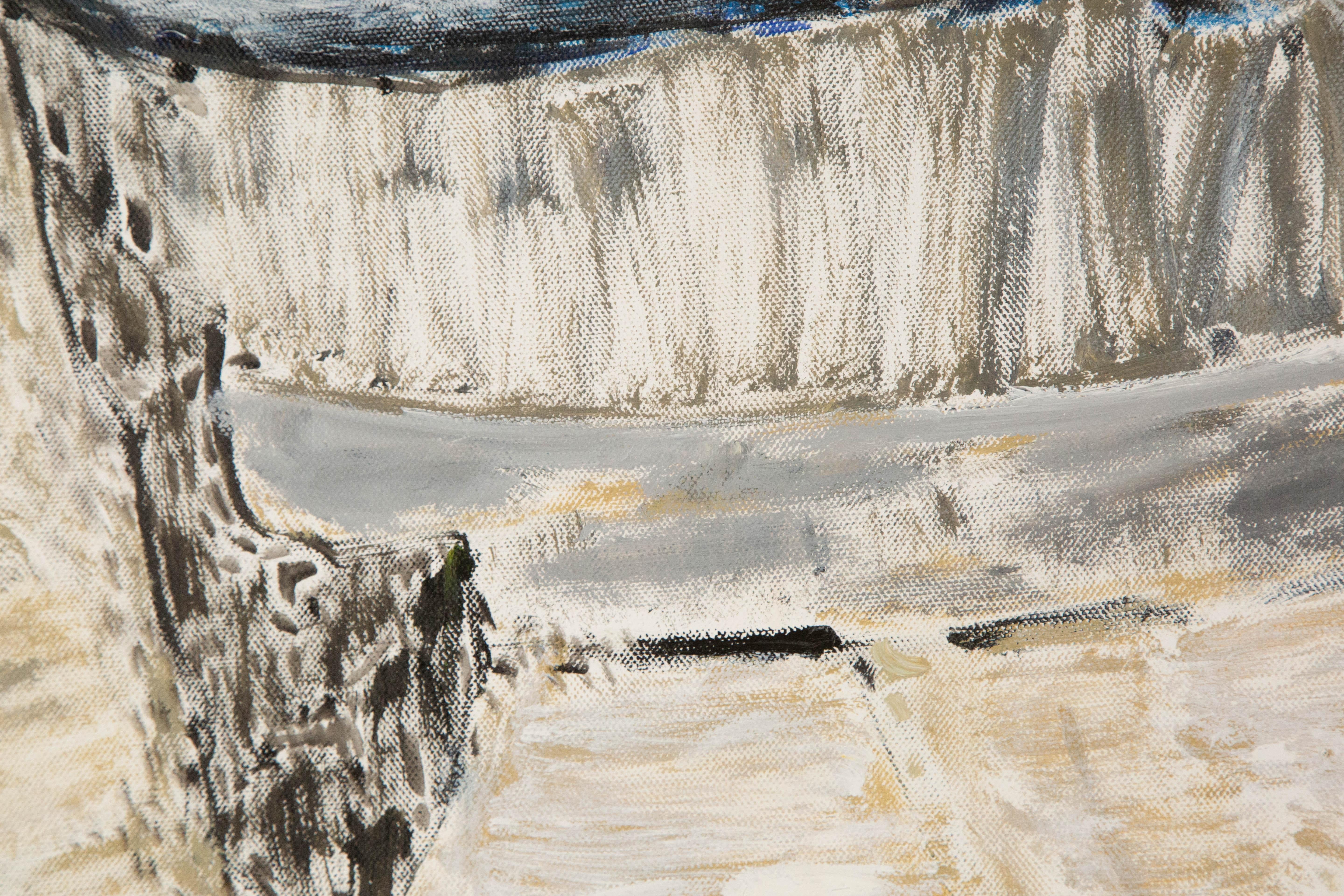 Abstraktes Original-Acryl auf Leinwand „Untitled I“ Mingguang Yu im Angebot 10