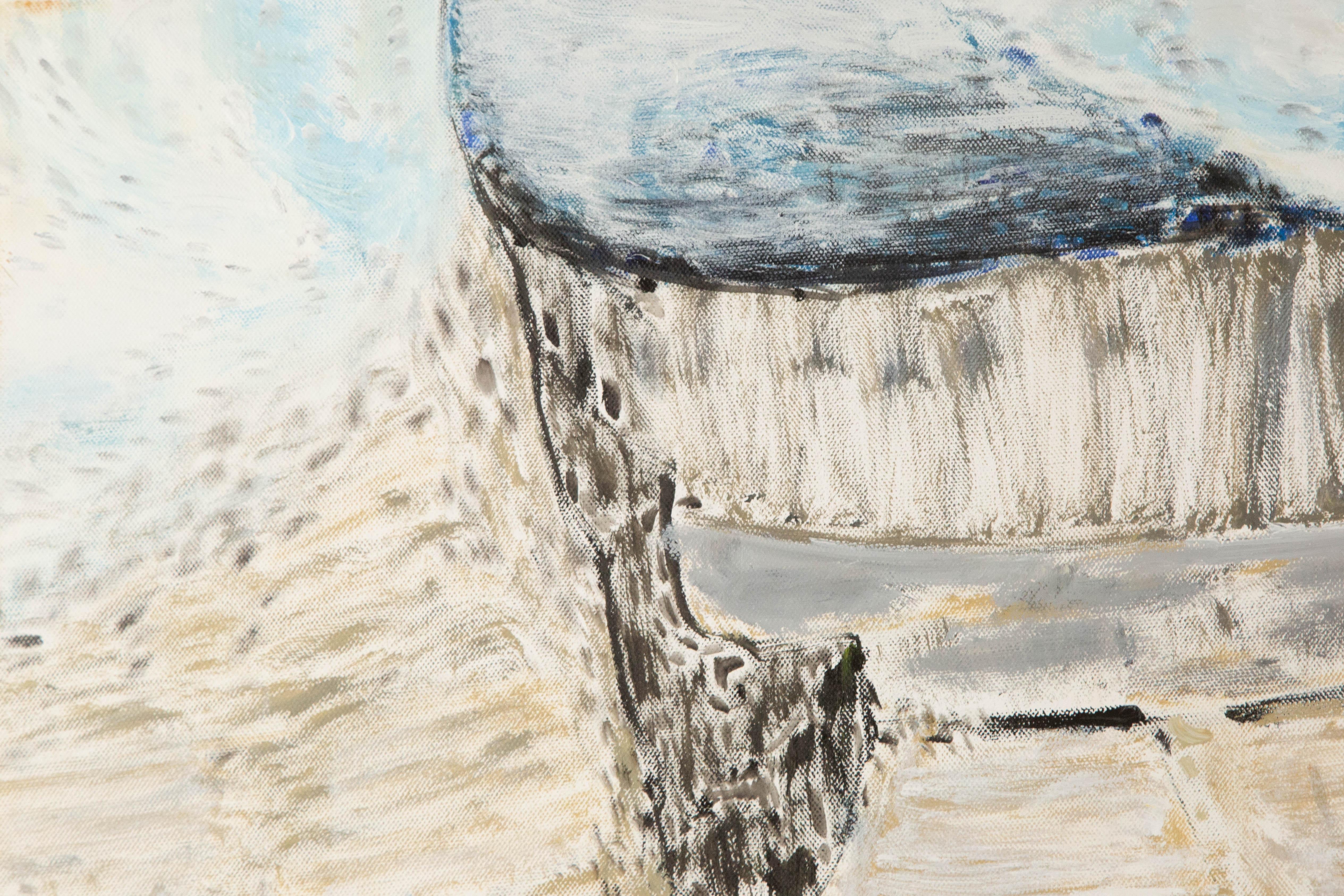 Abstraktes Original-Acryl auf Leinwand „Untitled I“ Mingguang Yu im Angebot 2