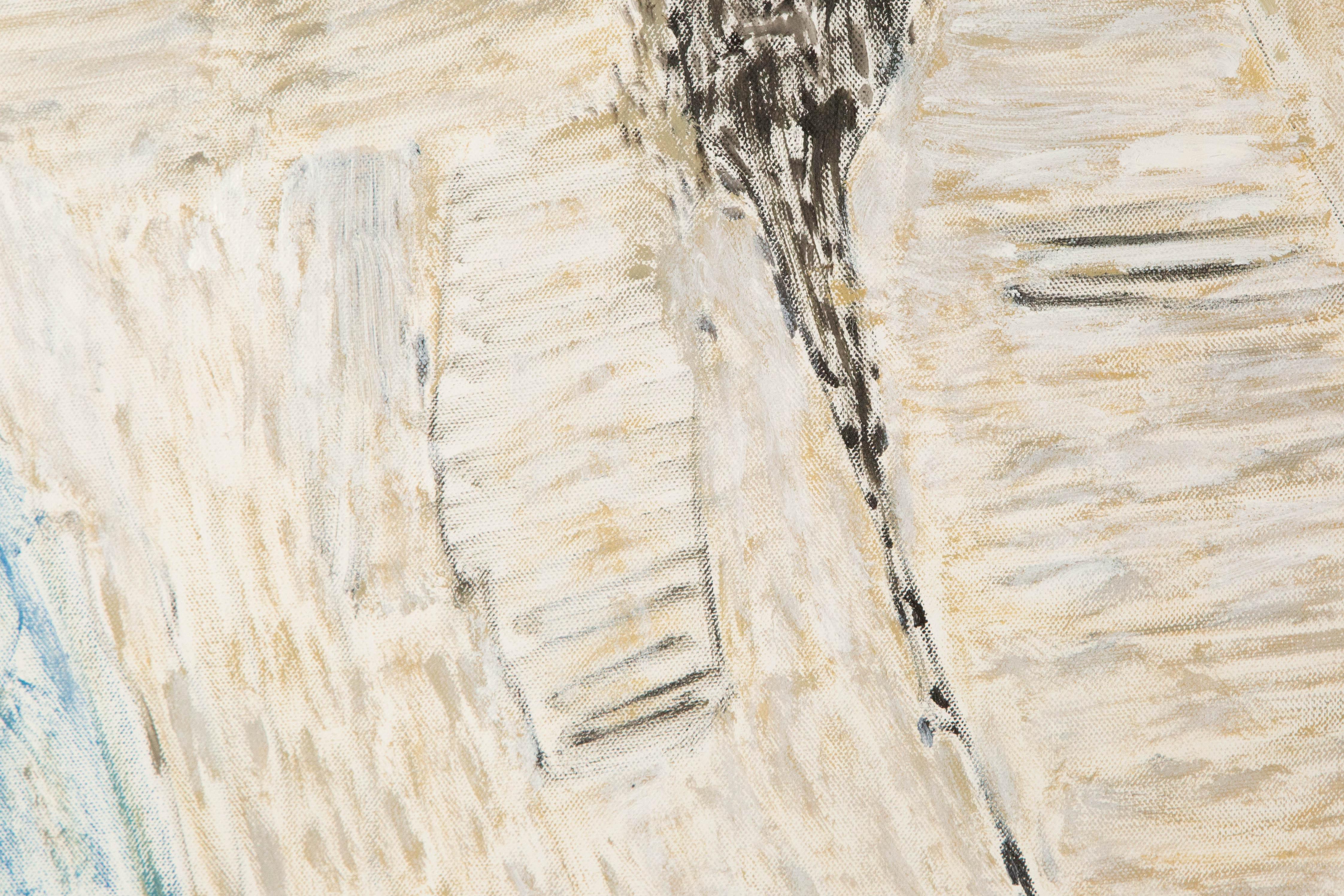 Abstraktes Original-Acryl auf Leinwand „Untitled I“ Mingguang Yu im Angebot 4