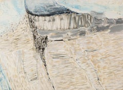 Acrylique originale abstraite sur toile « Untitled I » de Mingguang Yu