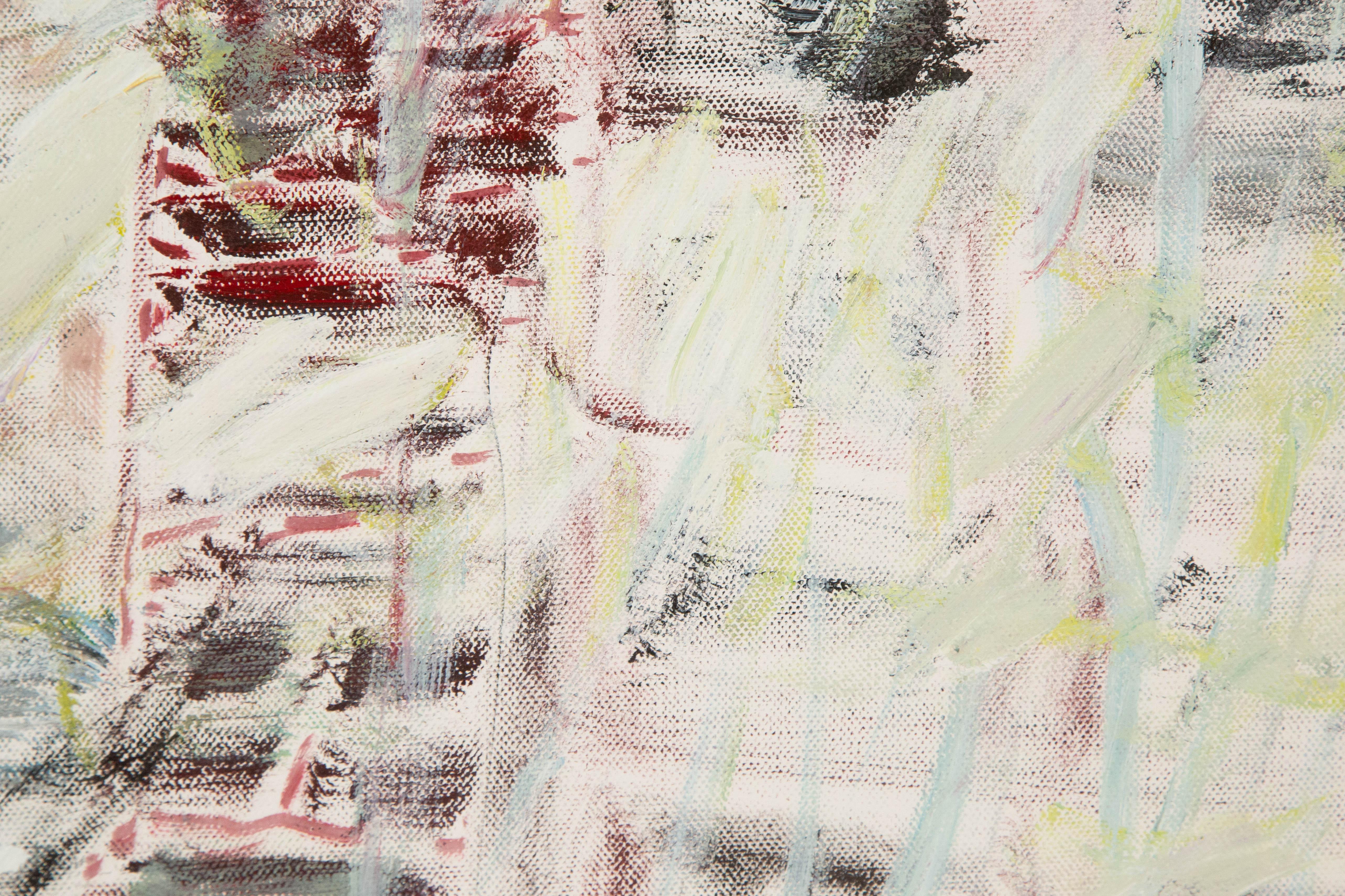 Mingguang Yu Abstract Original Acrylic On Canvas 