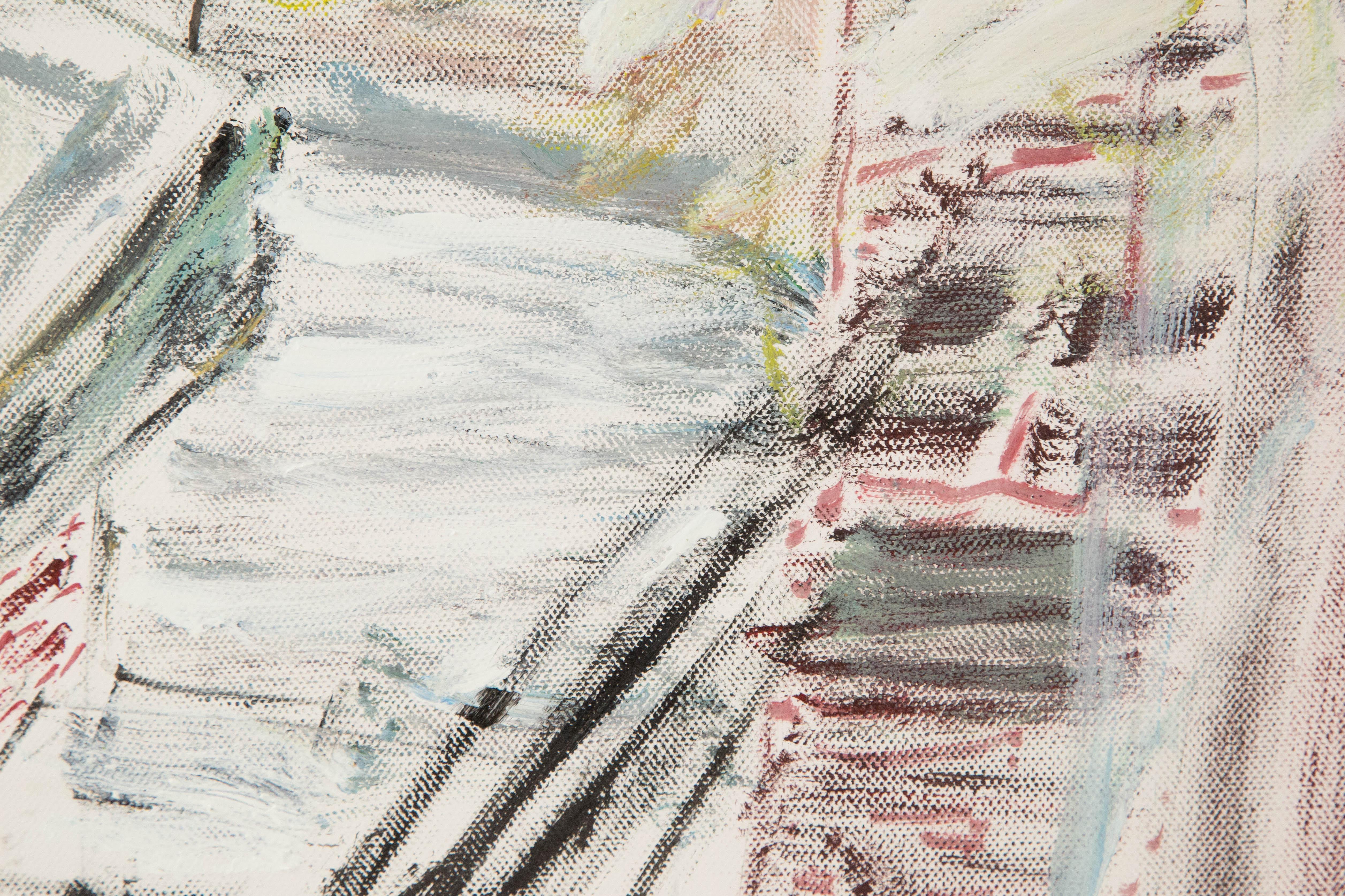Mingguang Yu Abstract Original Acrylic On Canvas 