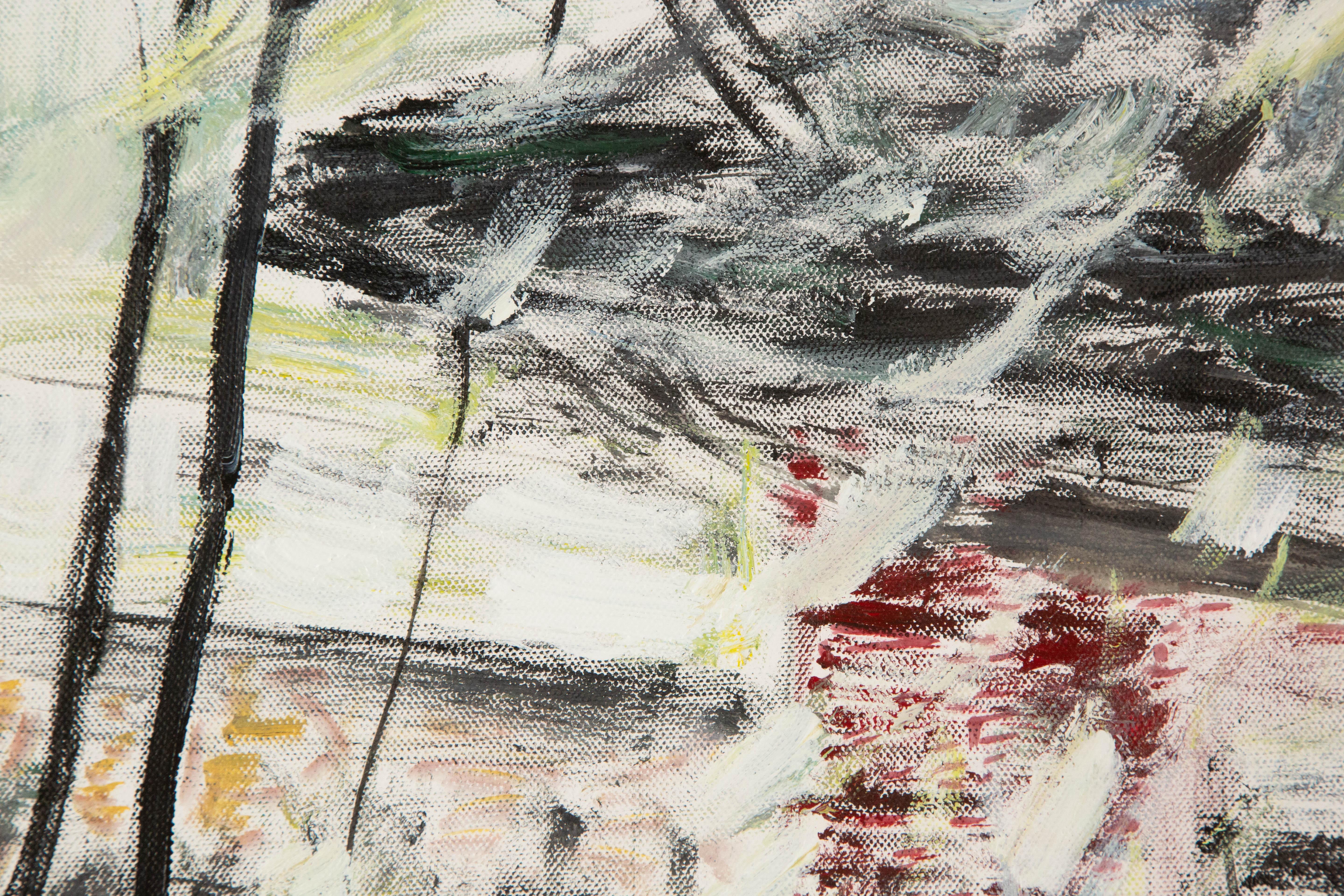 Mingguang Yu Abstract Original Acrylic On Canvas 