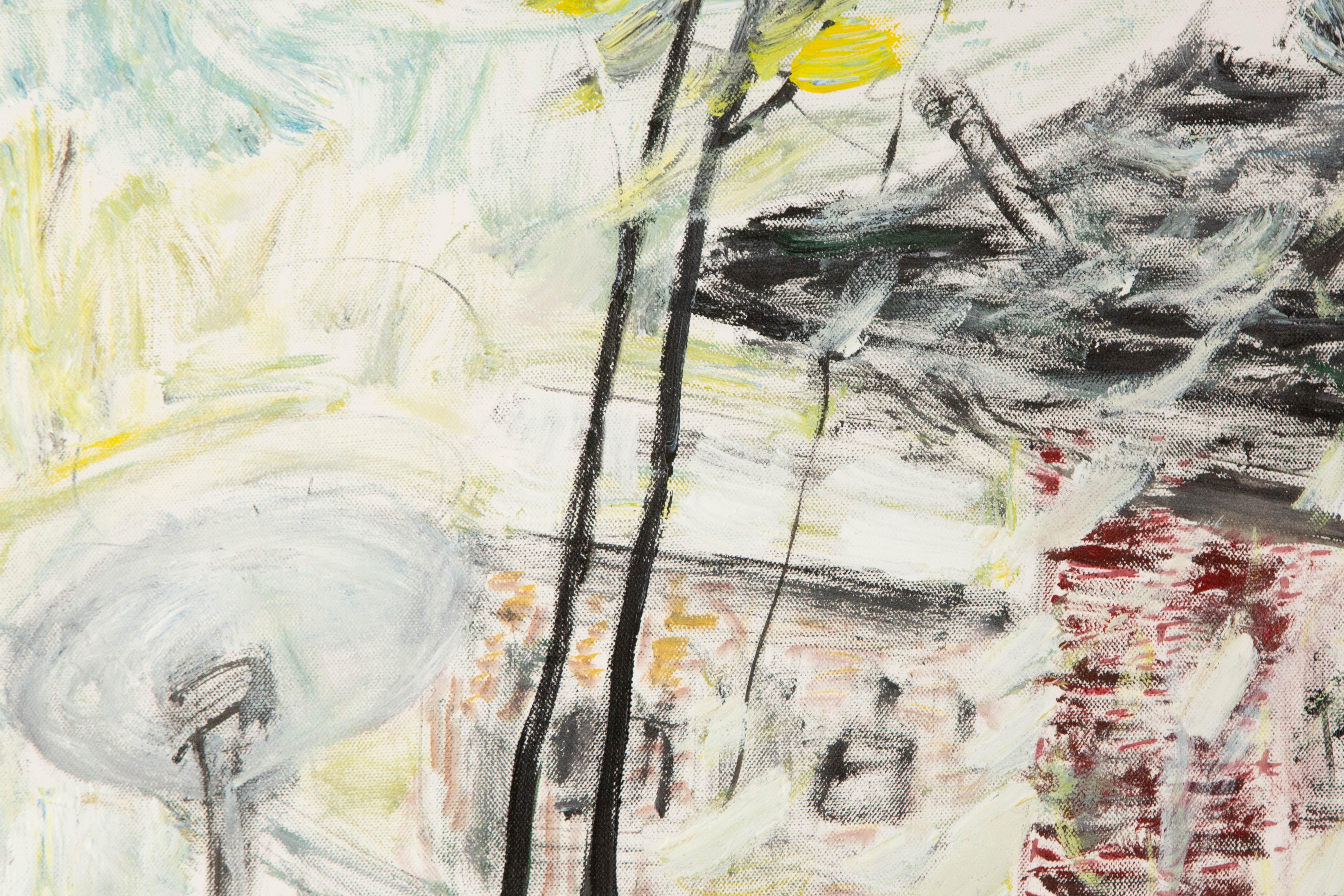 Mingguang Yu Abstract Original Acrylic On Canvas 