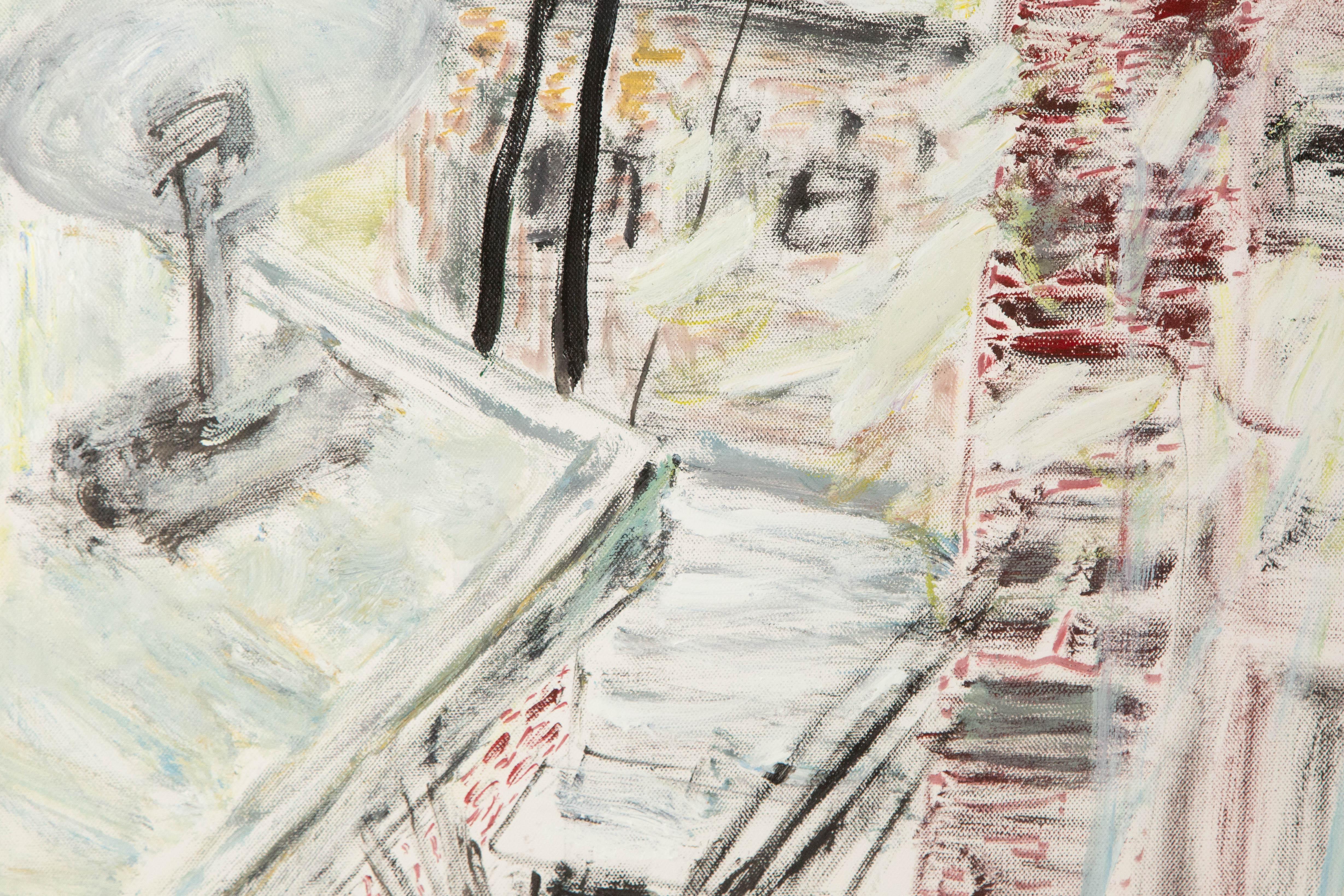 Mingguang Yu Abstract Original Acrylic On Canvas 