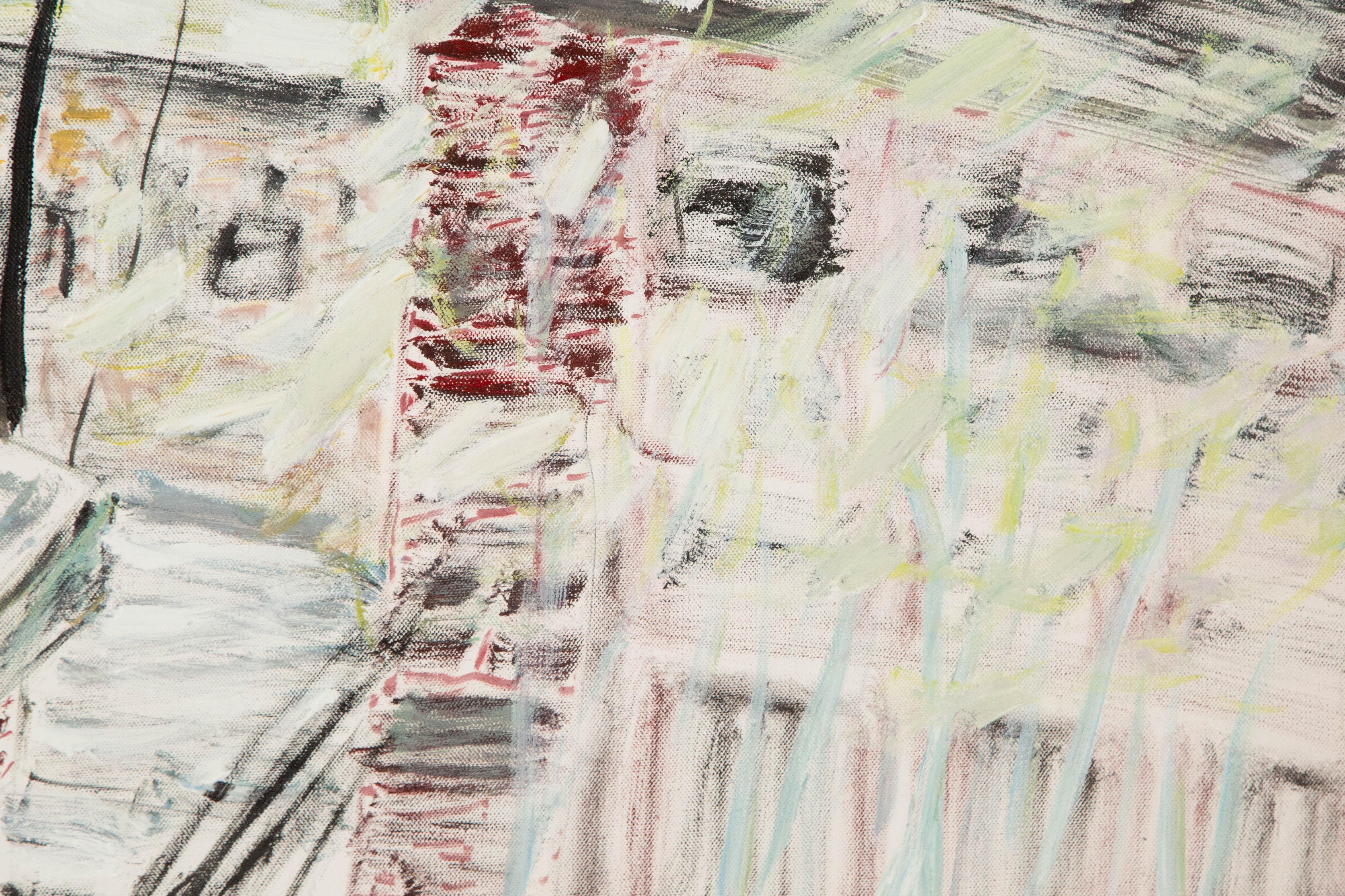 Mingguang Yu Abstract Original Acrylic On Canvas 