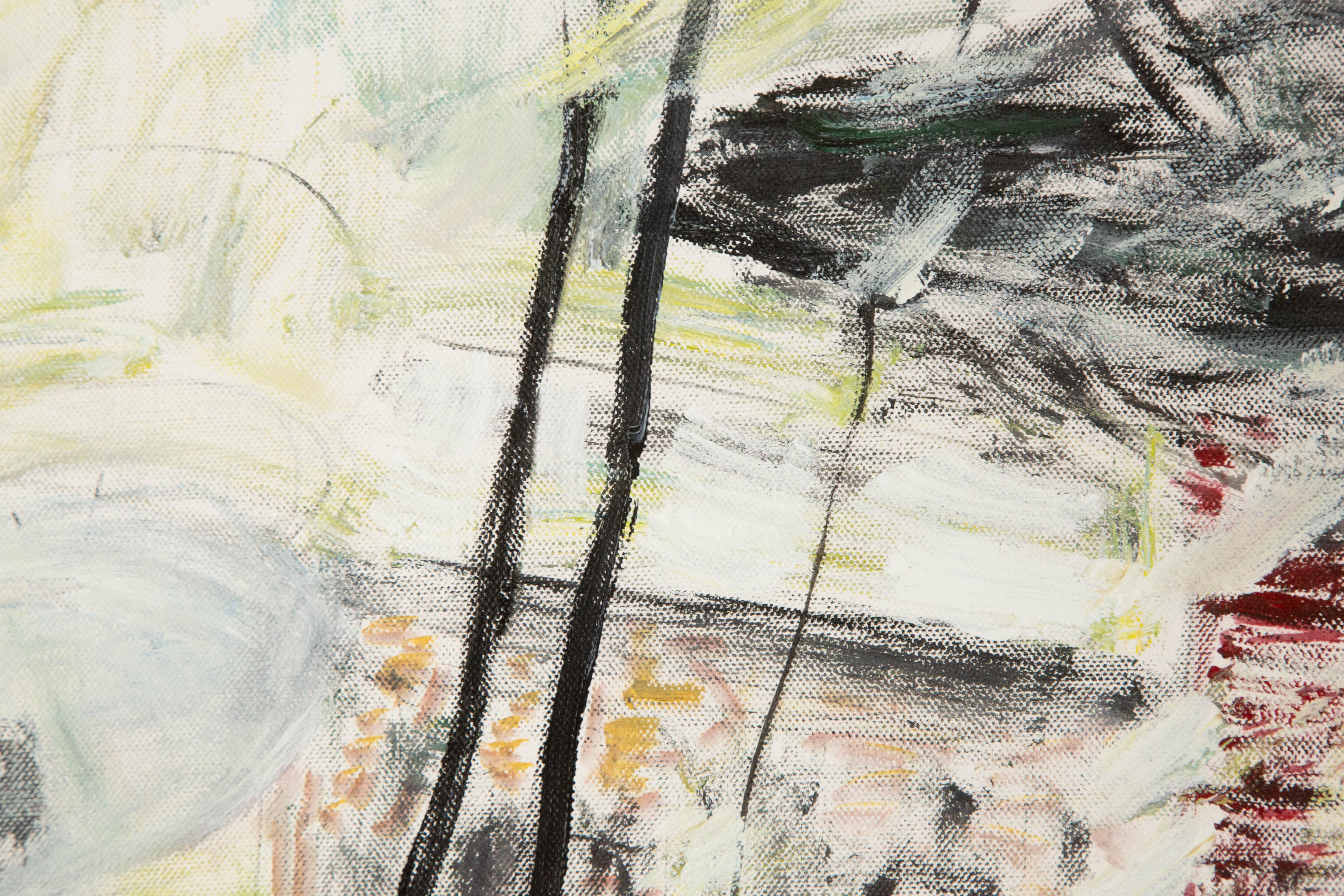 Mingguang Yu Abstract Original Acrylic On Canvas 