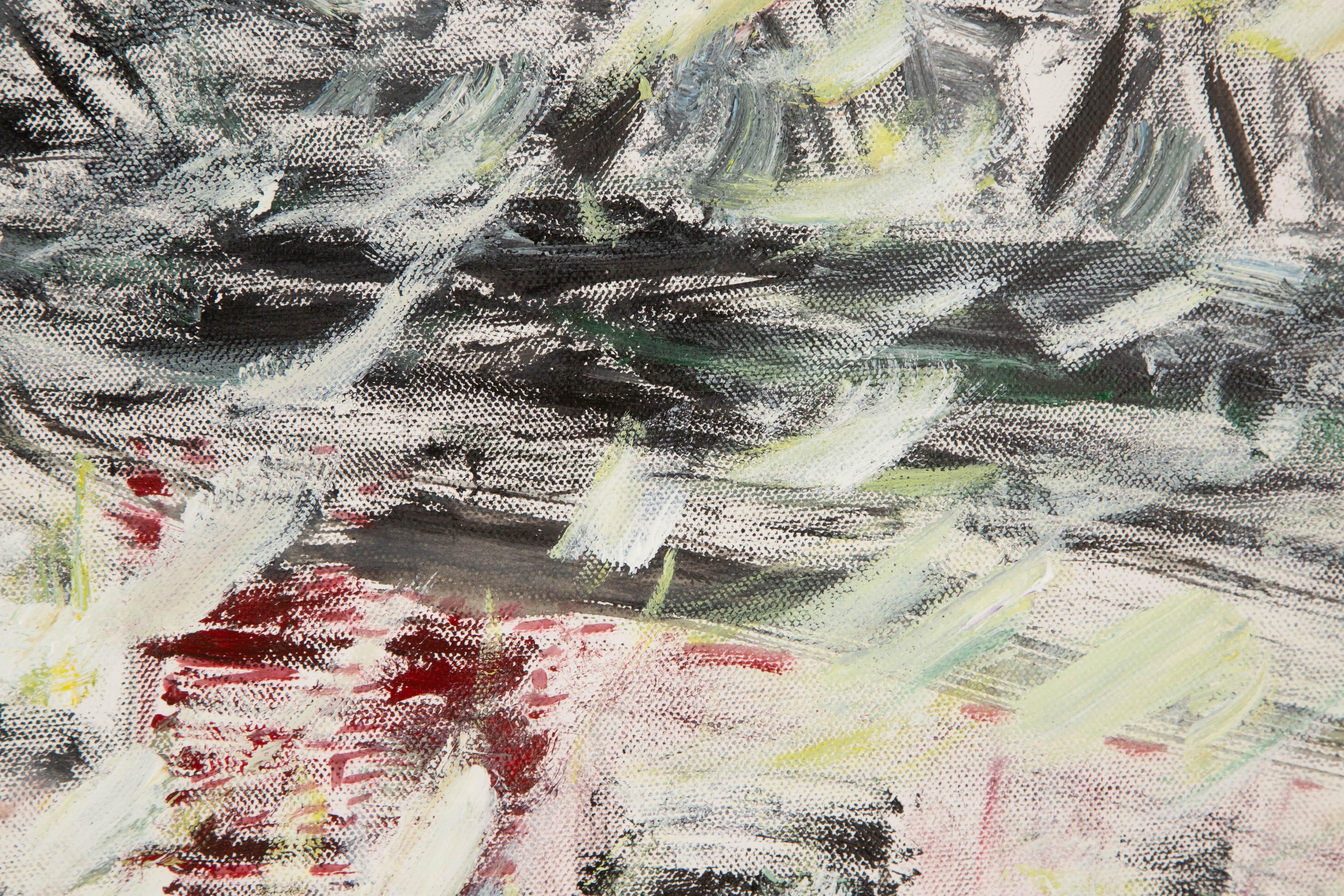Mingguang Yu Abstract Original Acrylic On Canvas 