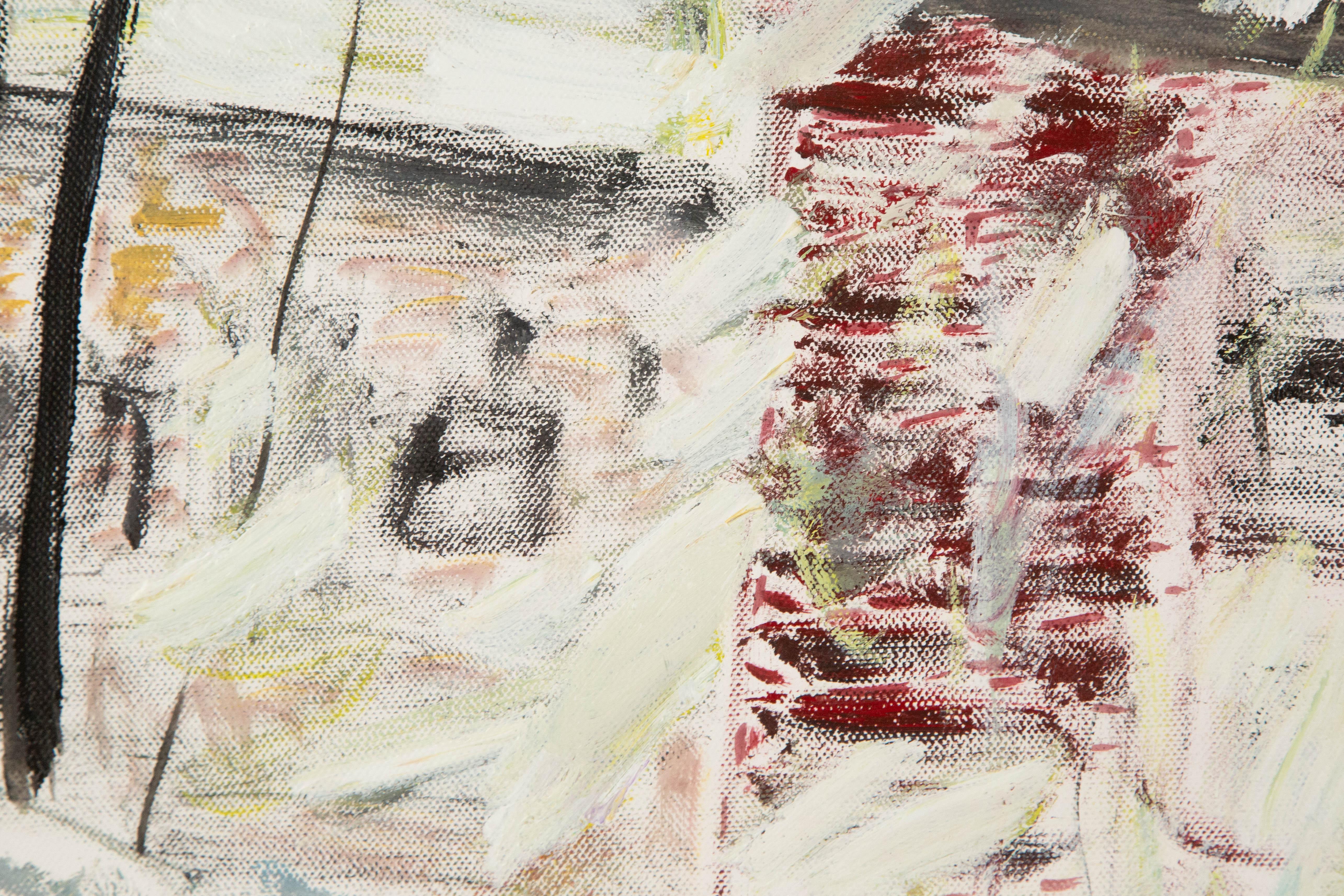 Mingguang Yu Abstract Original Acrylic On Canvas 