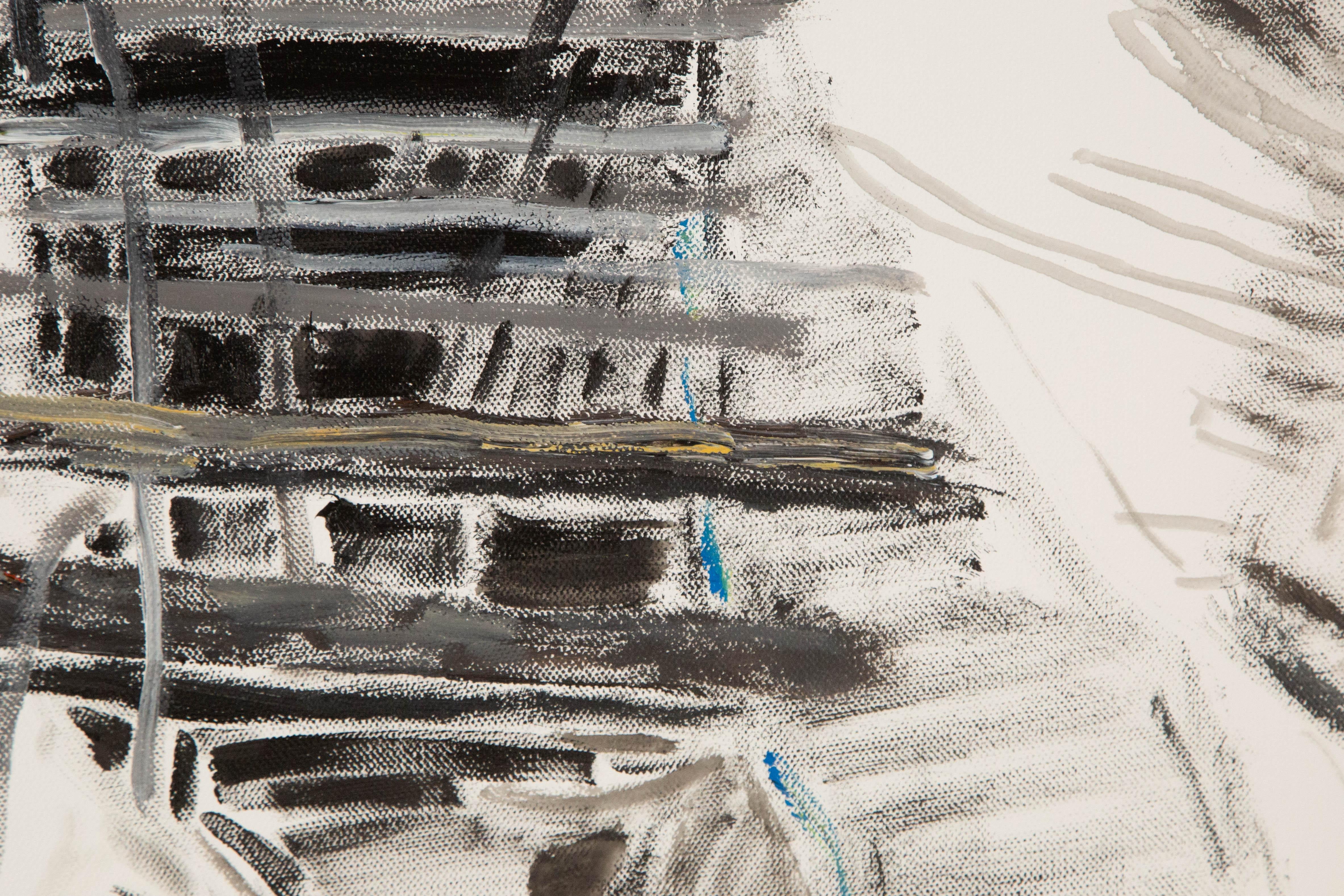 Mingguang Yu Abstract Original Acrylic On Canvas 