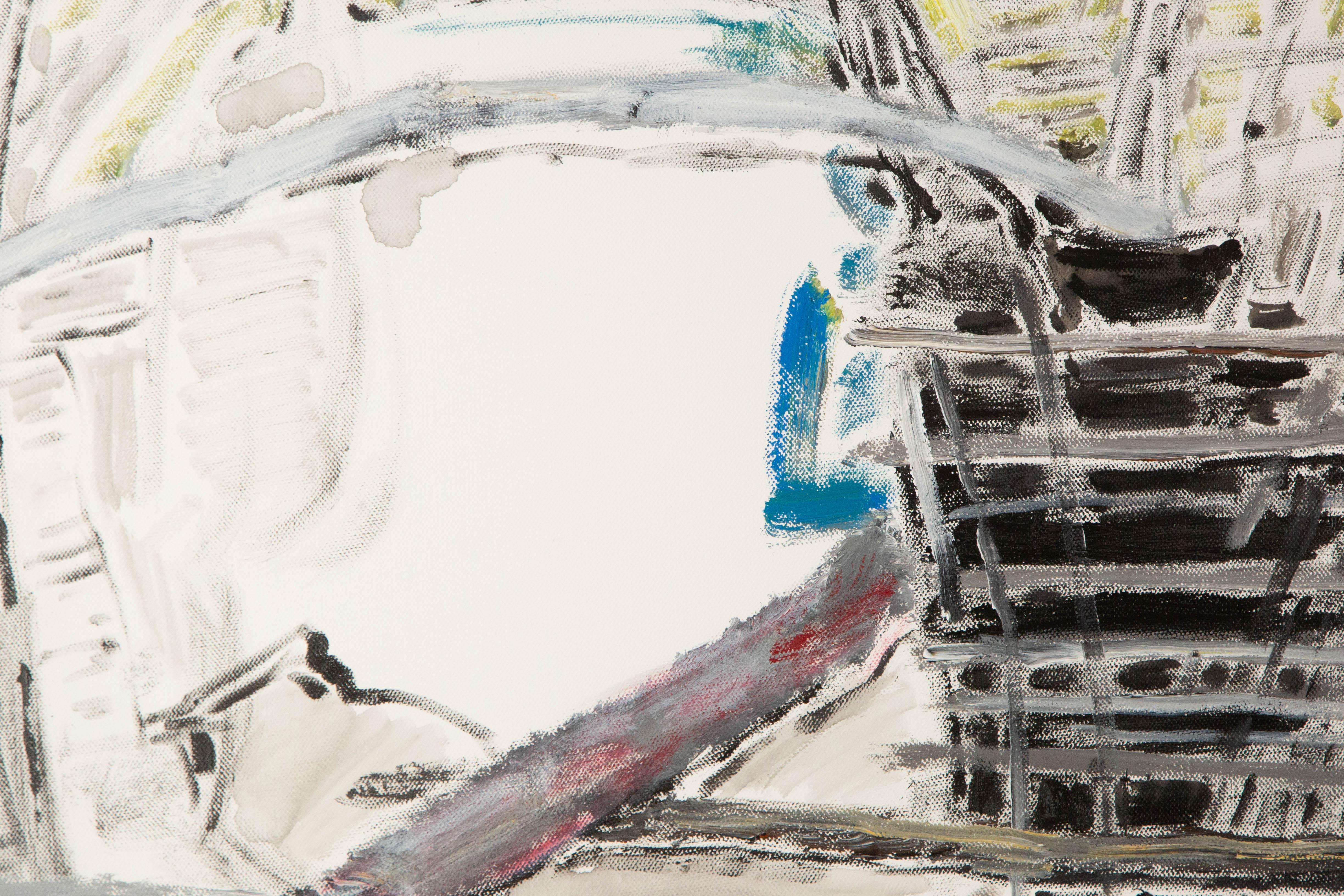 Mingguang Yu Abstract Original Acrylic On Canvas 