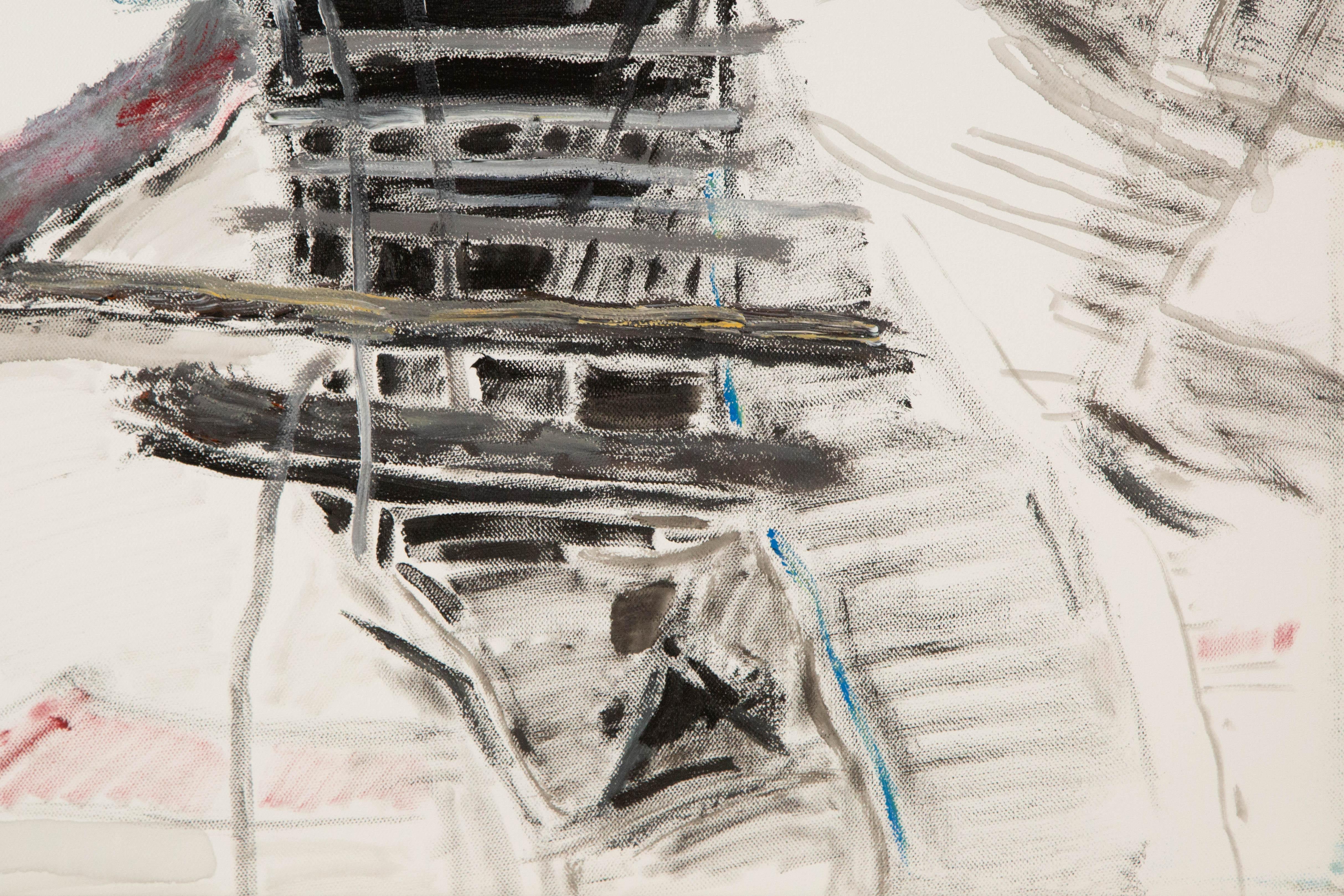Mingguang Yu Abstract Original Acrylic On Canvas 