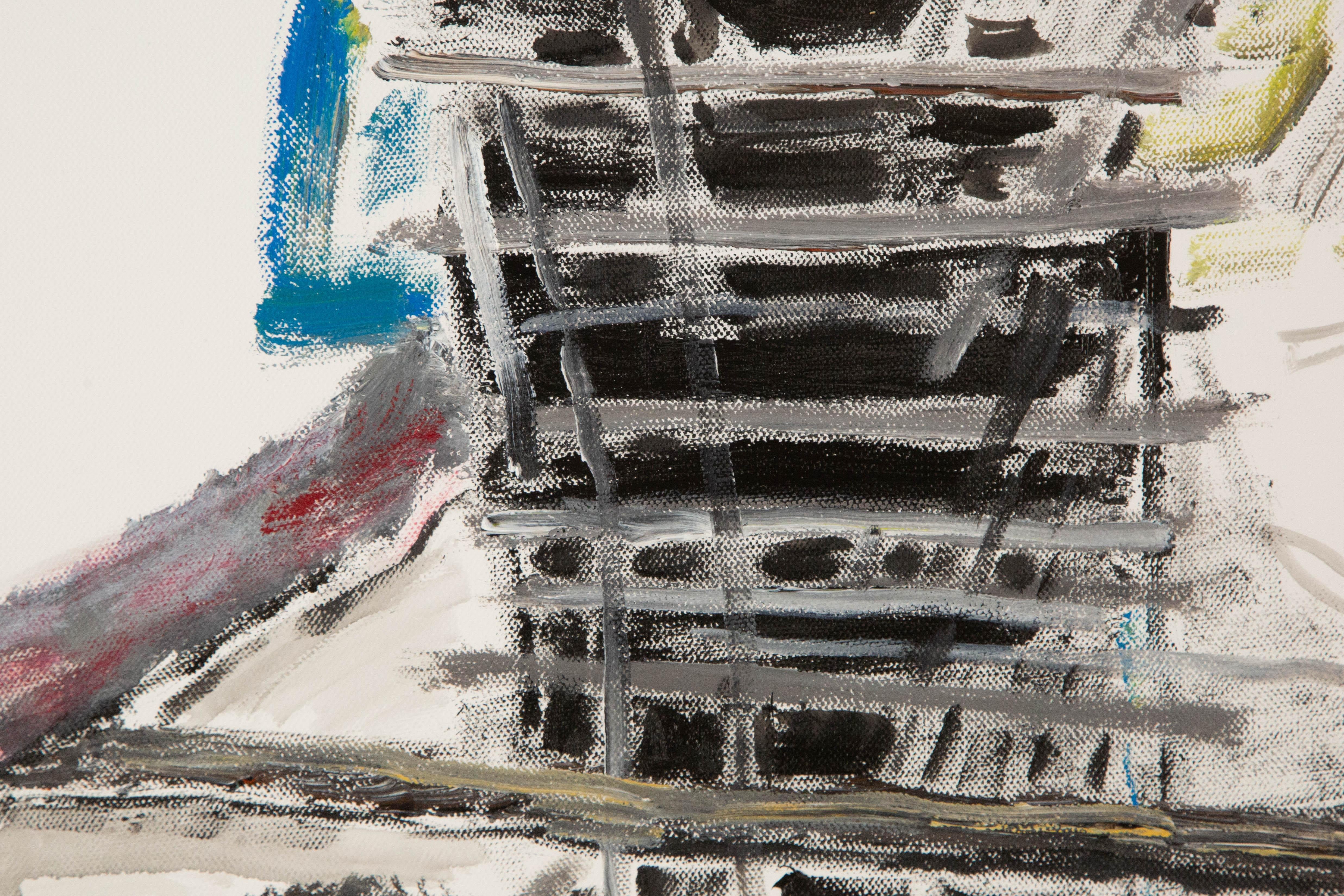 Mingguang Yu Abstract Original Acrylic On Canvas 