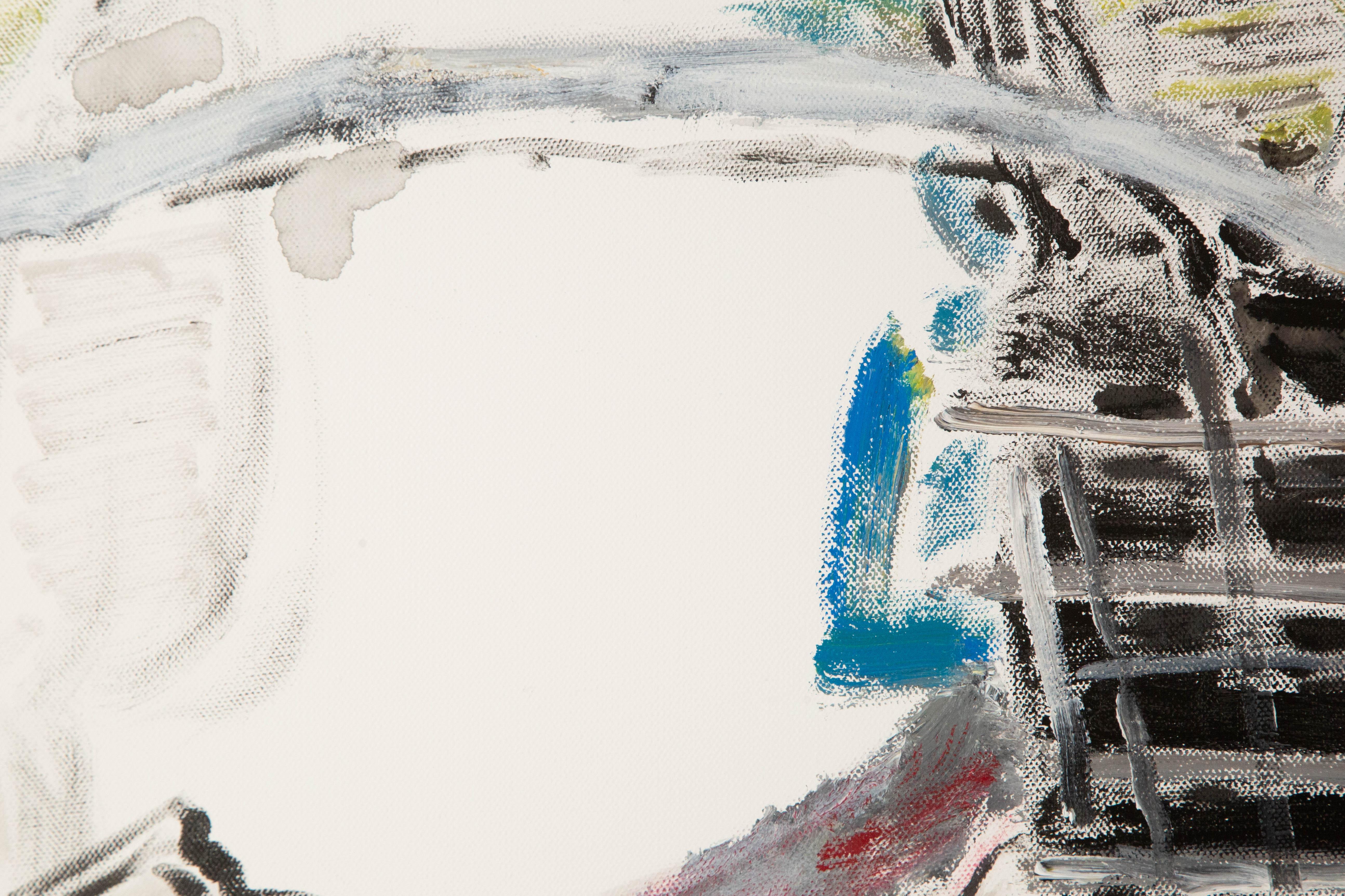 Mingguang Yu Abstract Original Acrylic On Canvas 