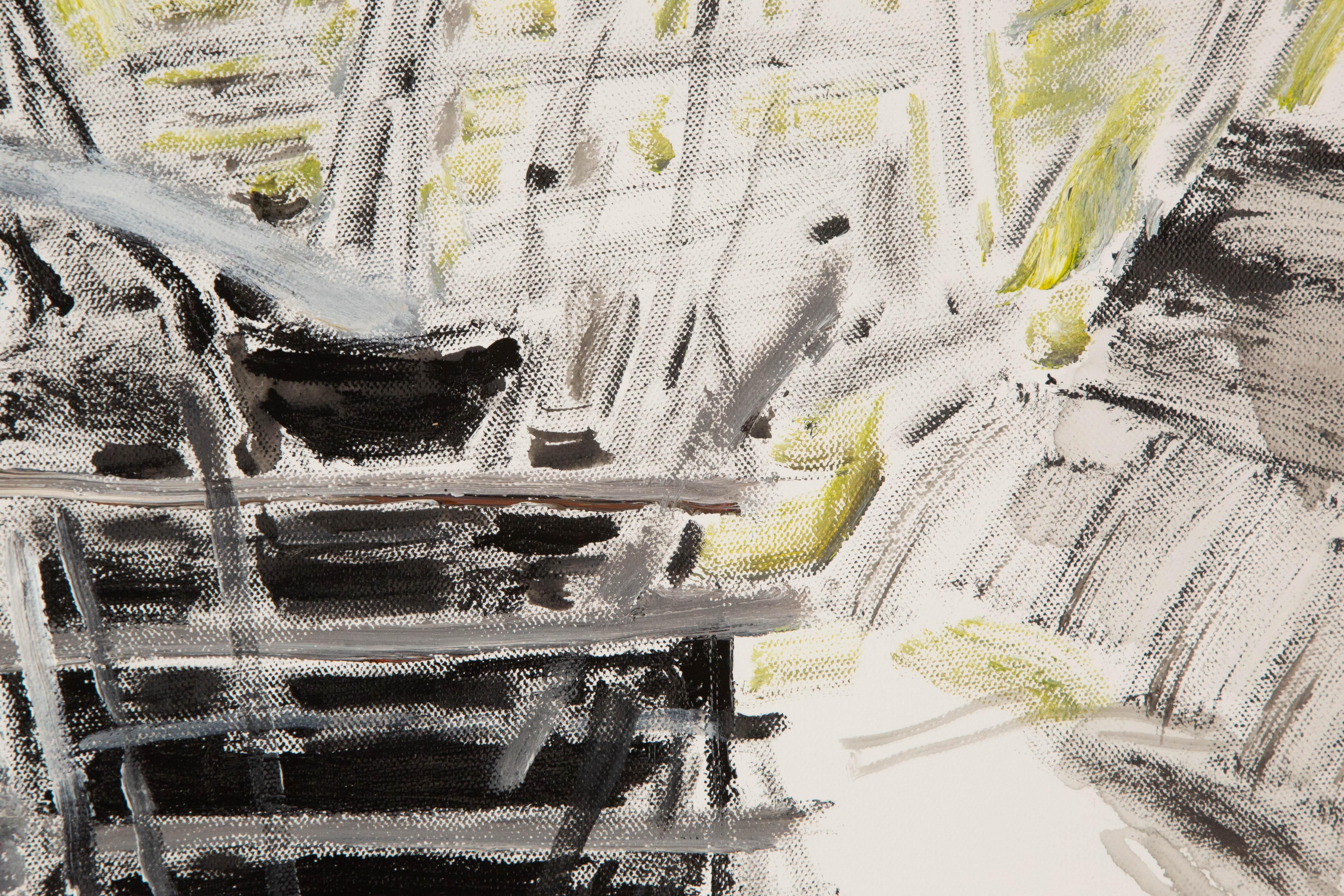 Mingguang Yu Abstract Original Acrylic On Canvas 
