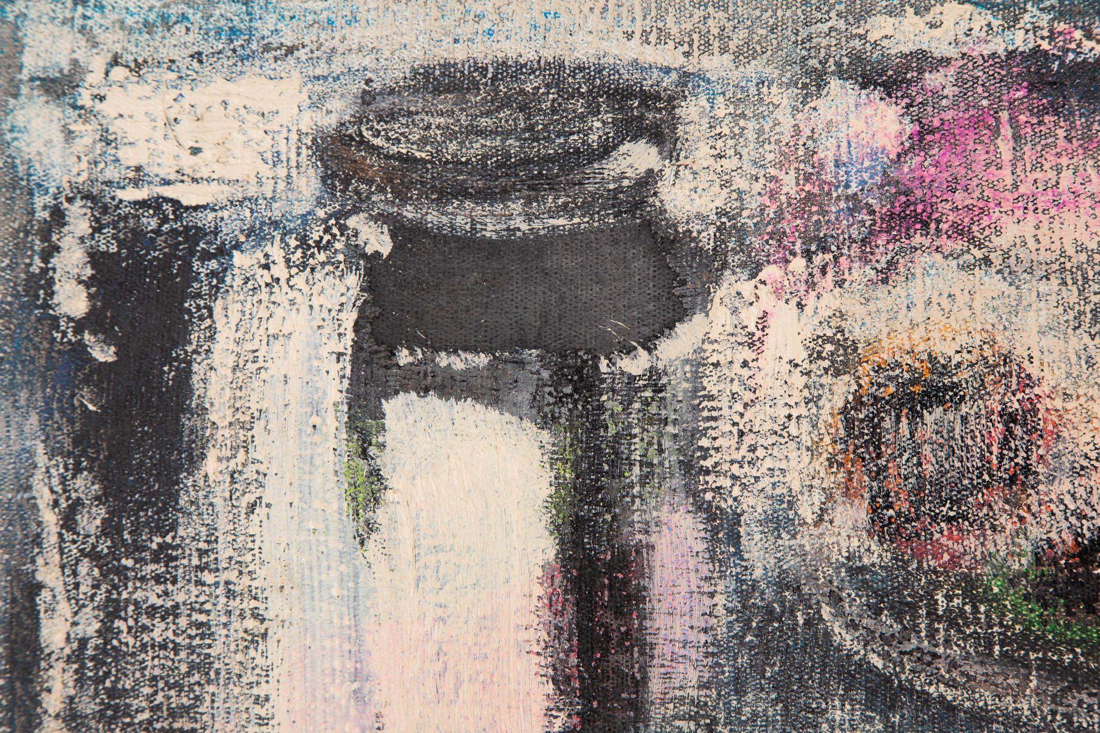 Mingguang Yu Abstract Original Oil On Canvas 