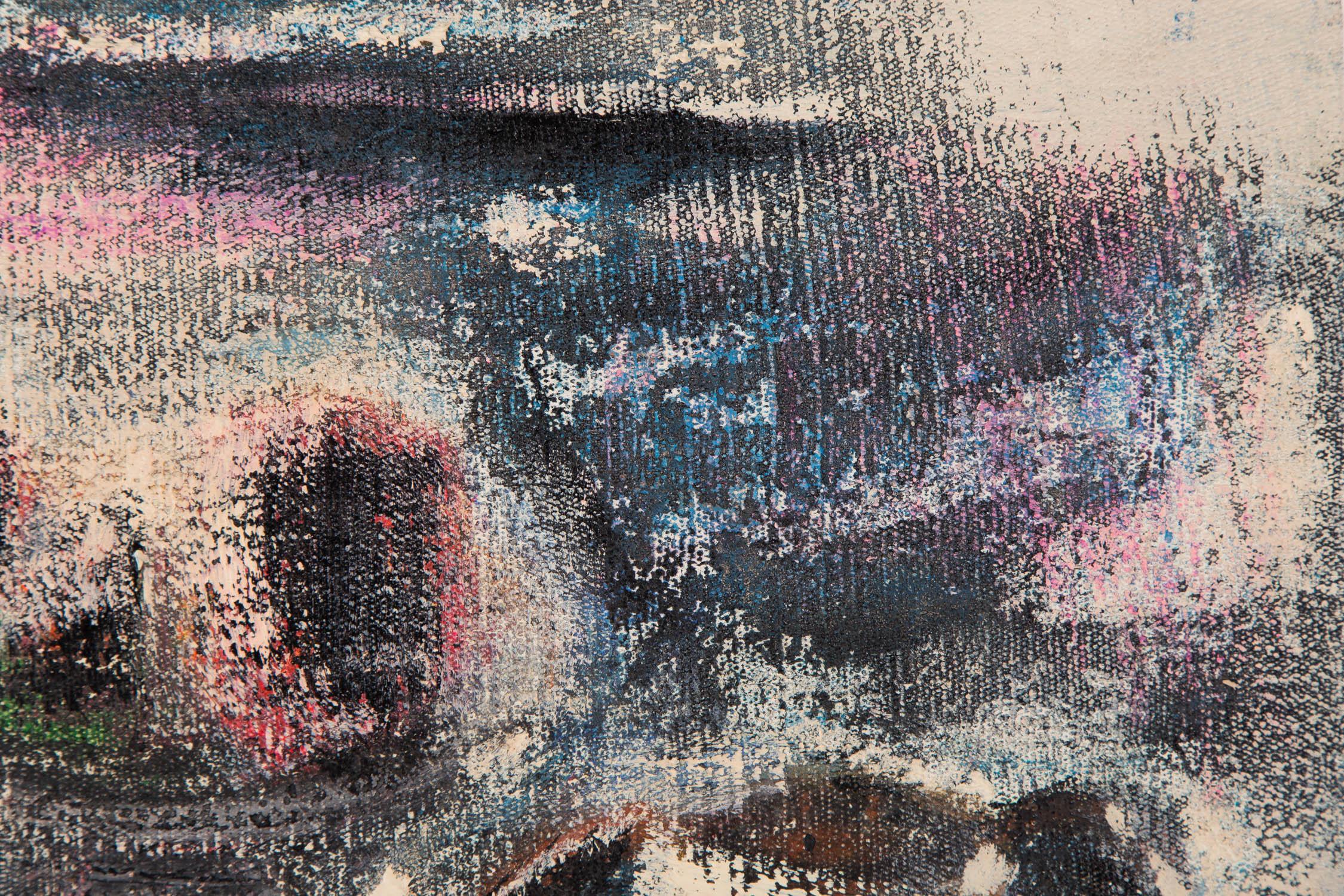 Mingguang Yu Abstract Original Oil On Canvas 