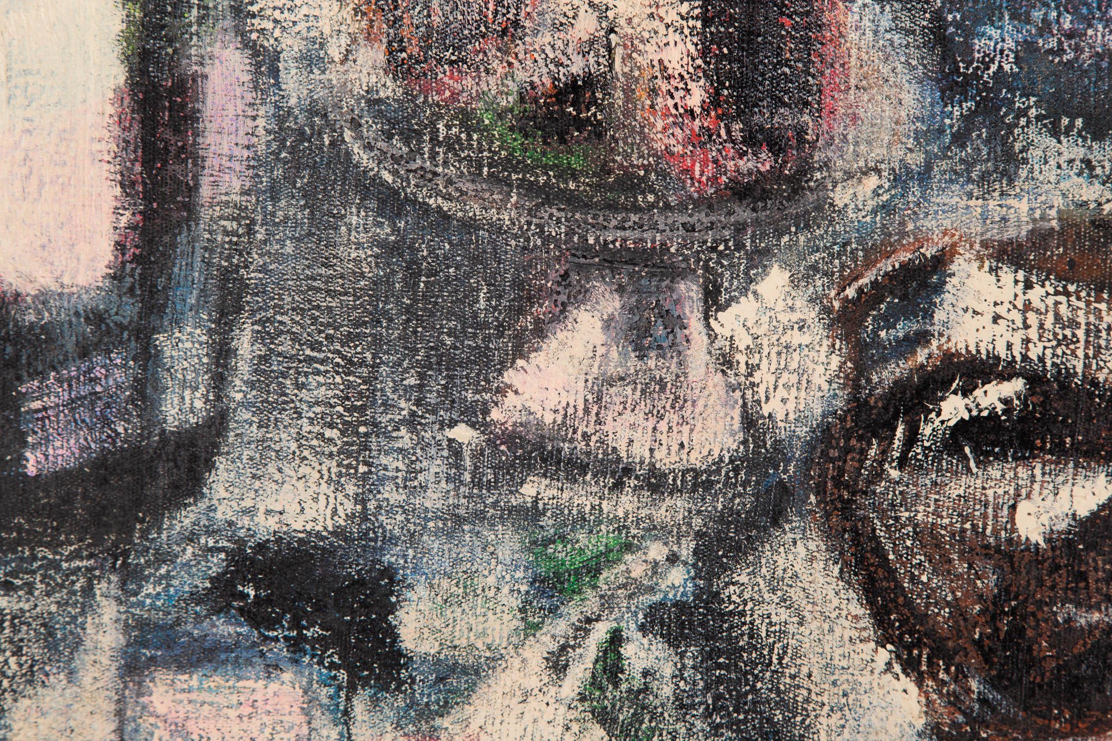 Mingguang Yu Abstract Original Oil On Canvas 