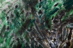 Mingguang Yu Abstract Original Oil Painting "Landscaper"