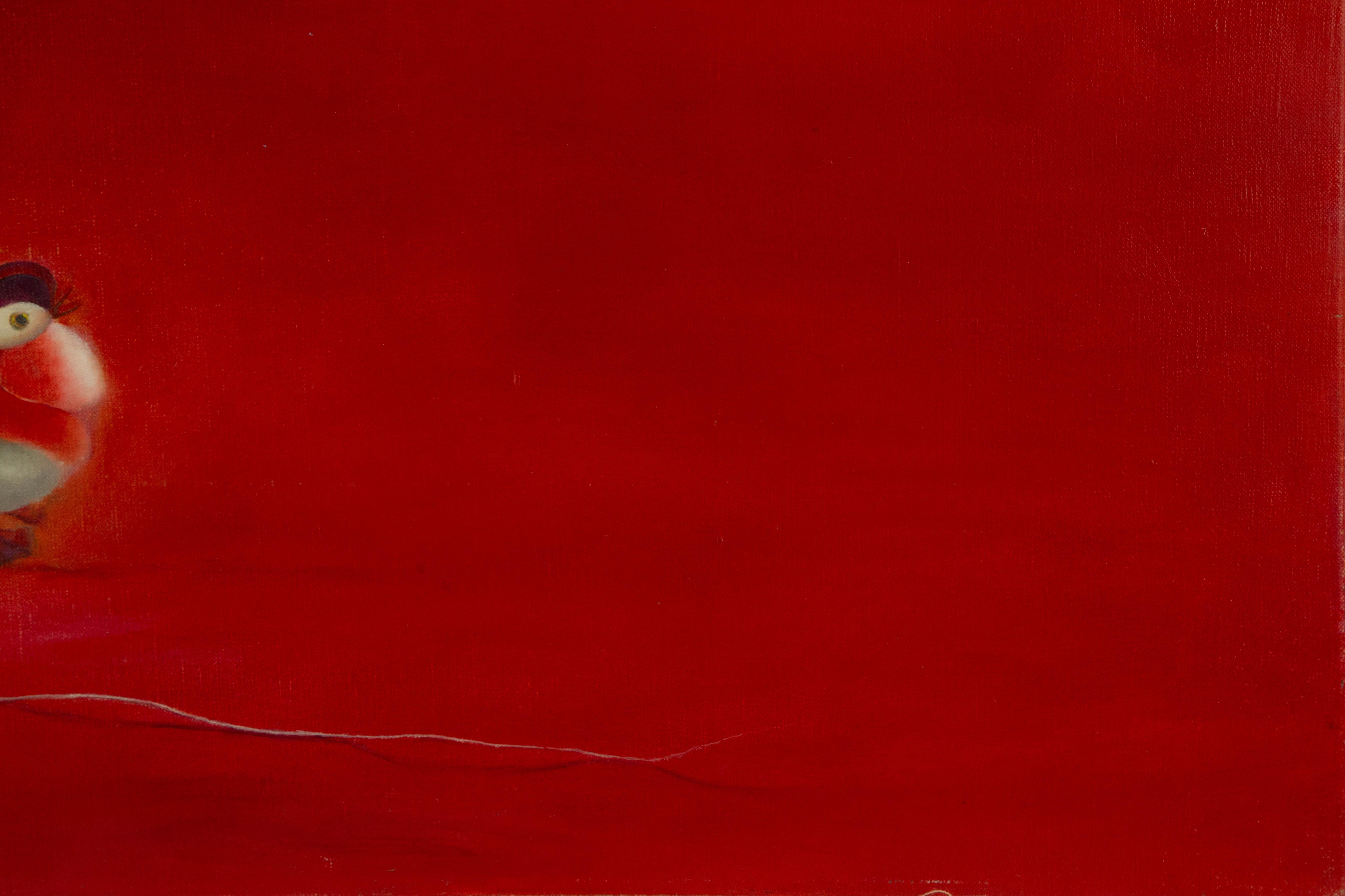 Mingjun Wang Animal Original Oil On Canvas 