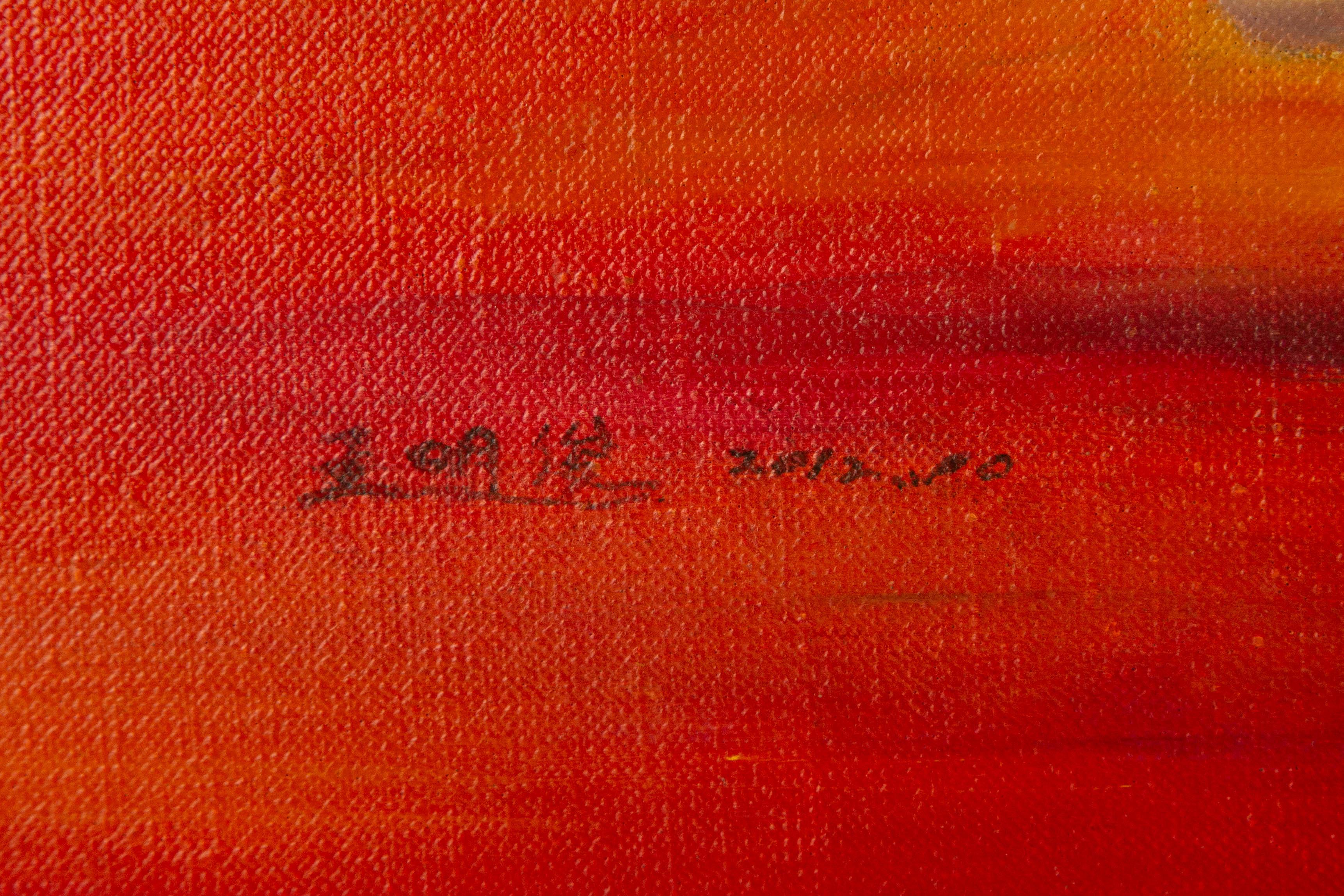 Mingjun Wang Animal Original Oil On Canvas 