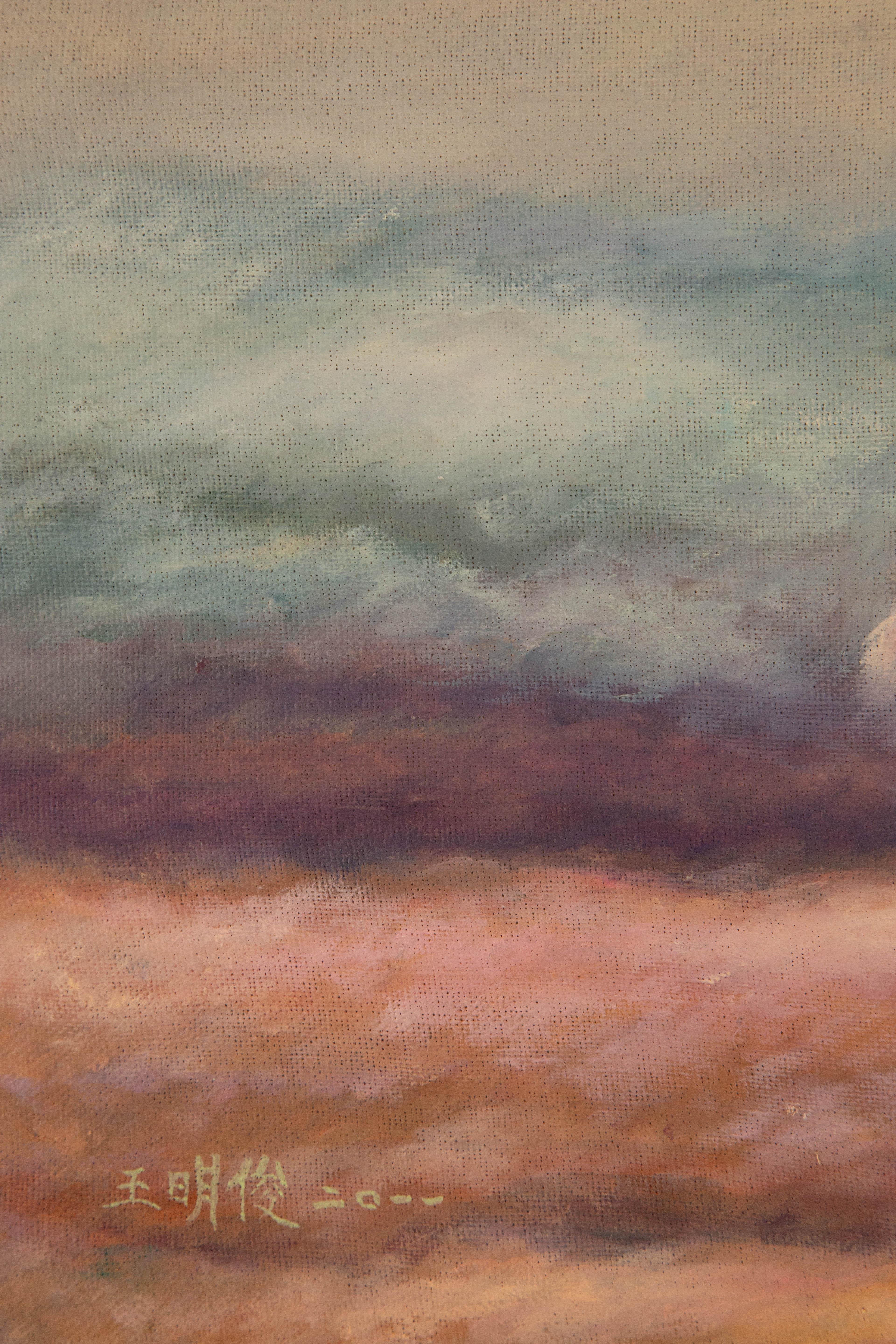 Mingjun Wang Impressionist Original Oil Painting 