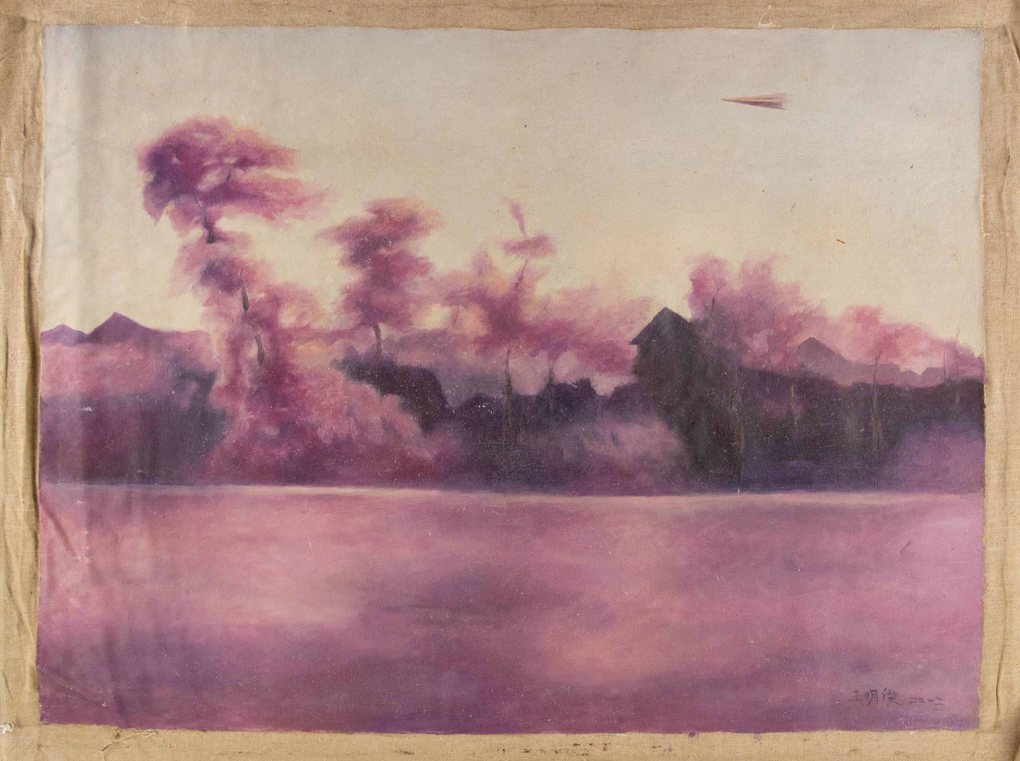 Mingjun Wang Impressionist Original Oil Painting 