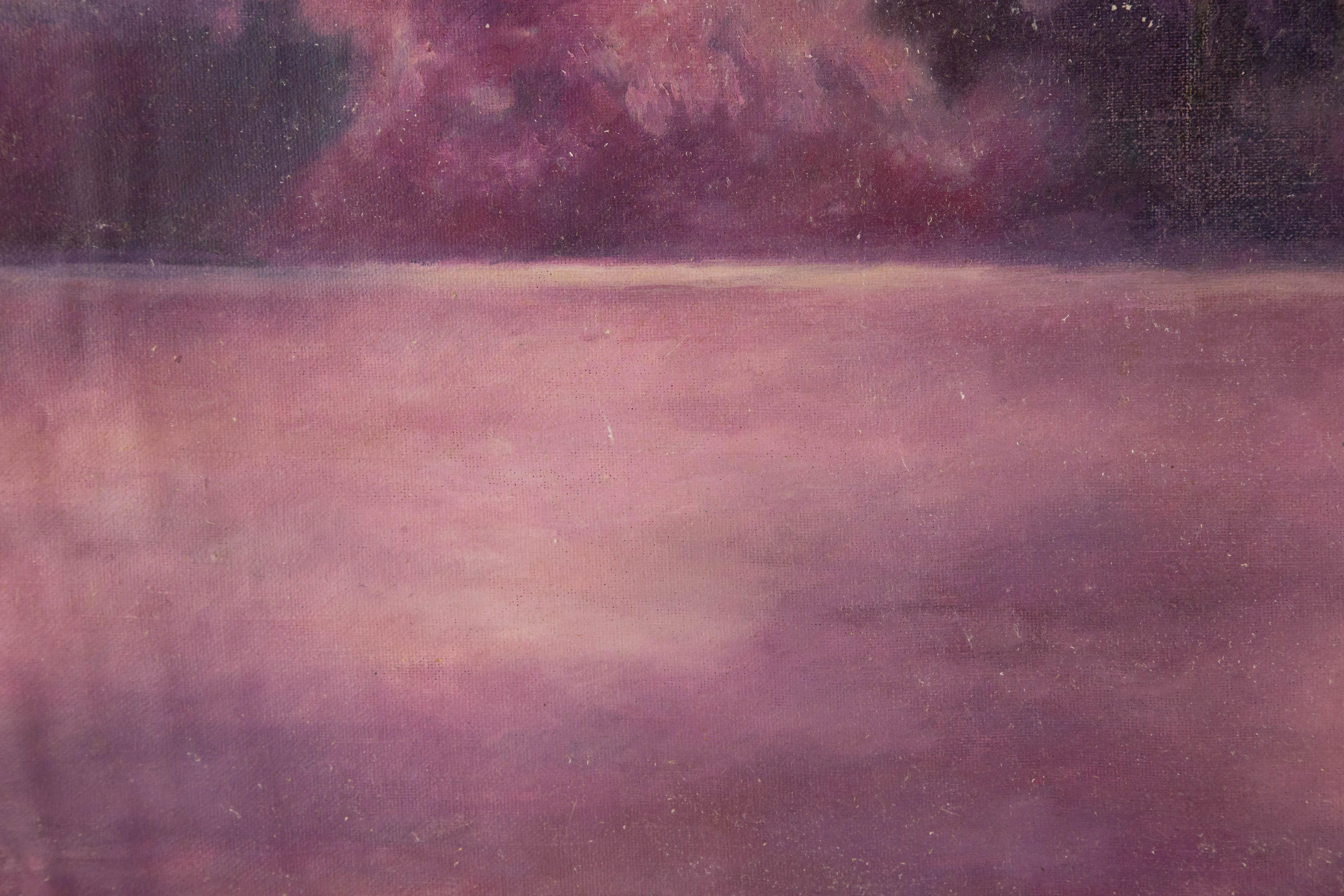 Mingjun Wang Impressionist Original Oil Painting 