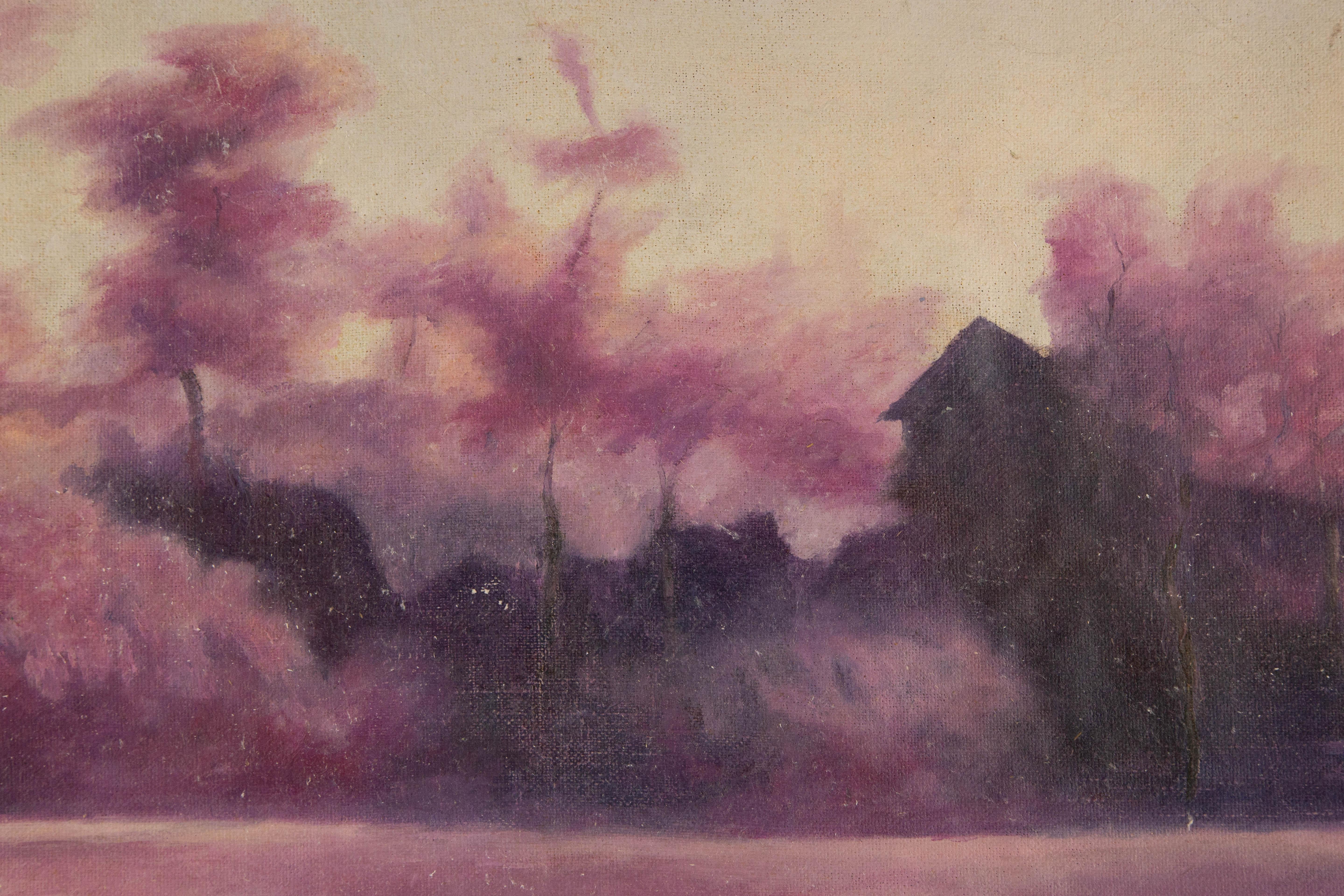 Mingjun Wang Impressionist Original Oil Painting 