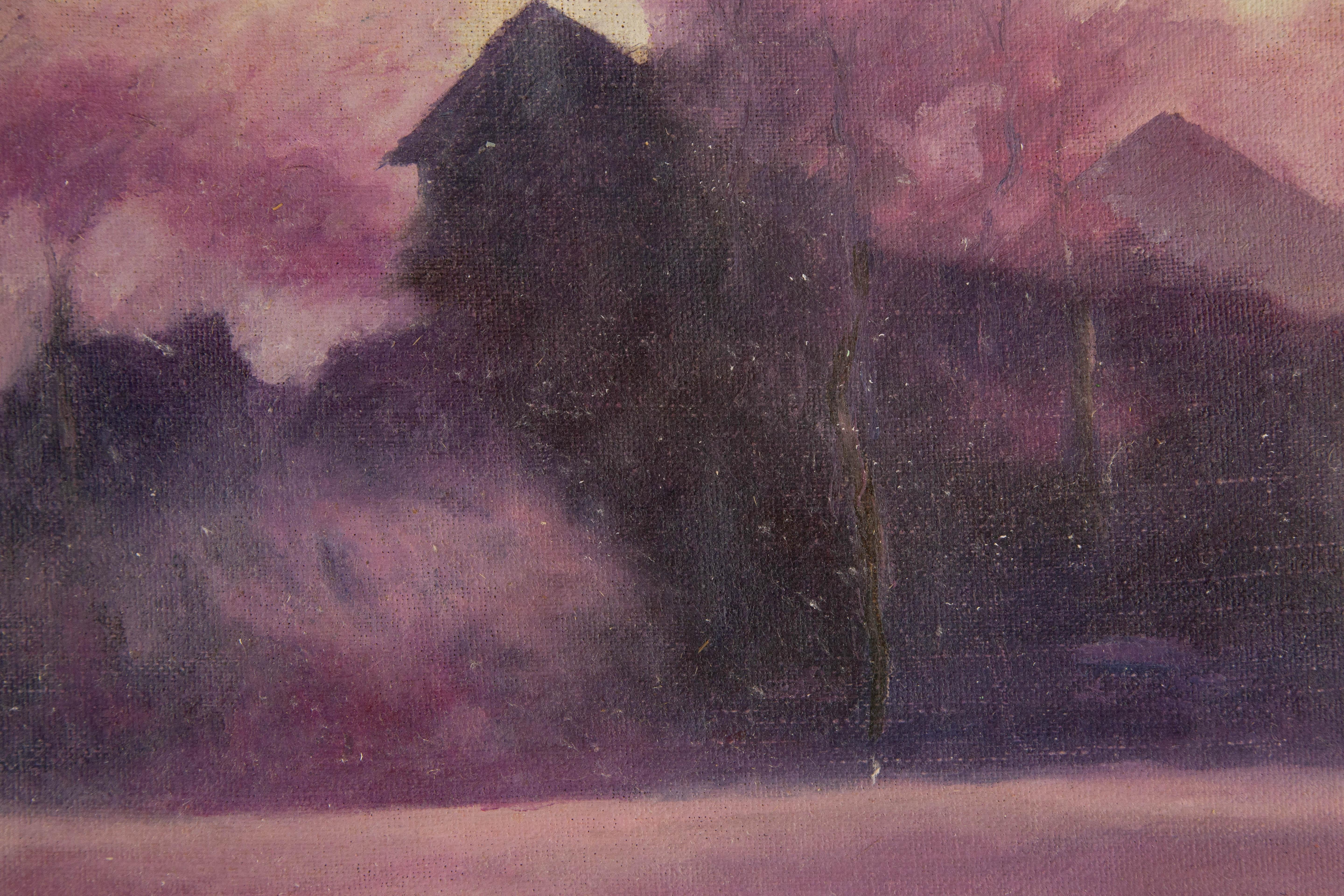 Mingjun Wang Impressionist Original Oil Painting 