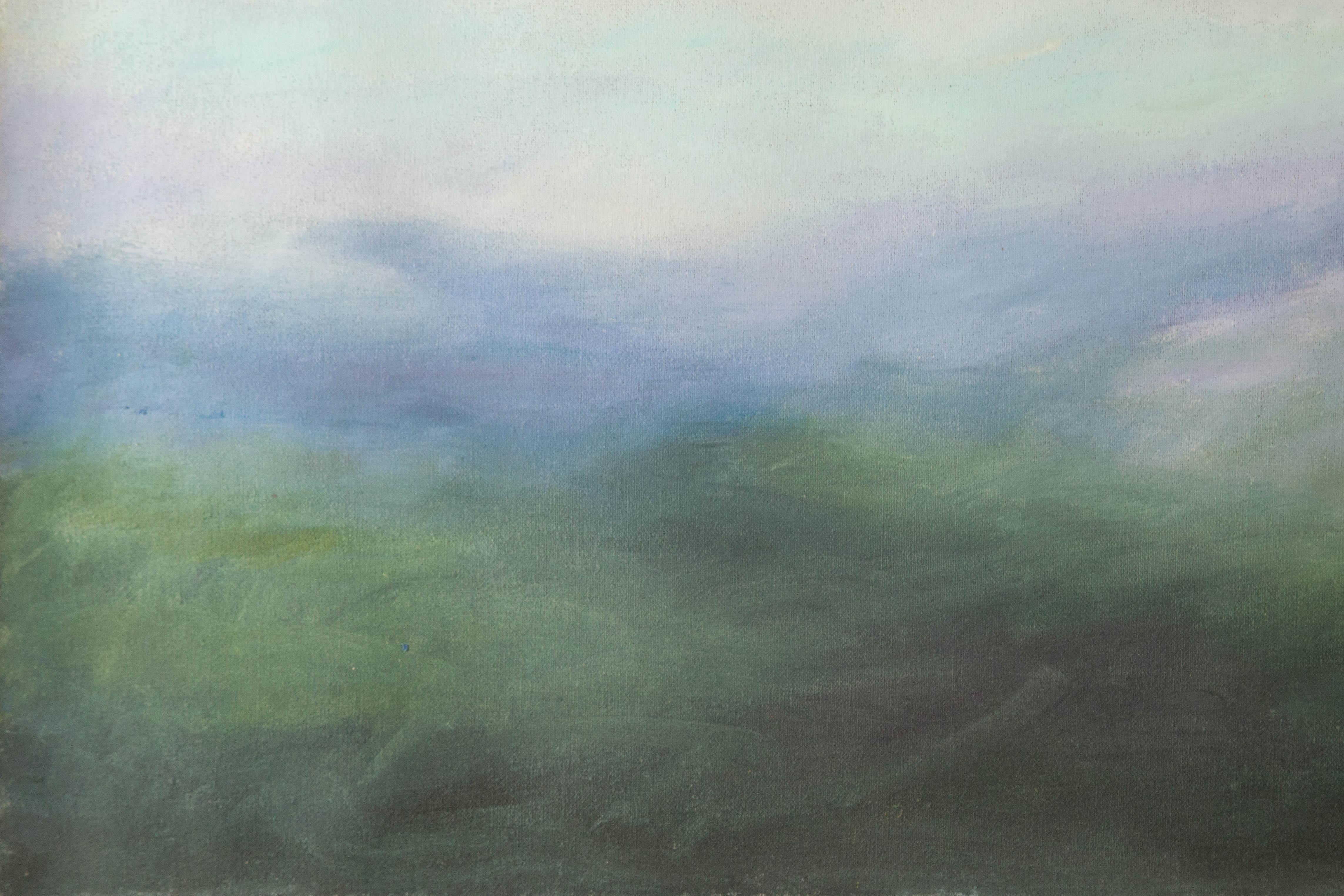 Mingjun Wang Landschaft Original Öl auf Leinwand 