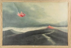 Mingjun Wang Landscape Original Oil On Canvas "Mandarin Duck"