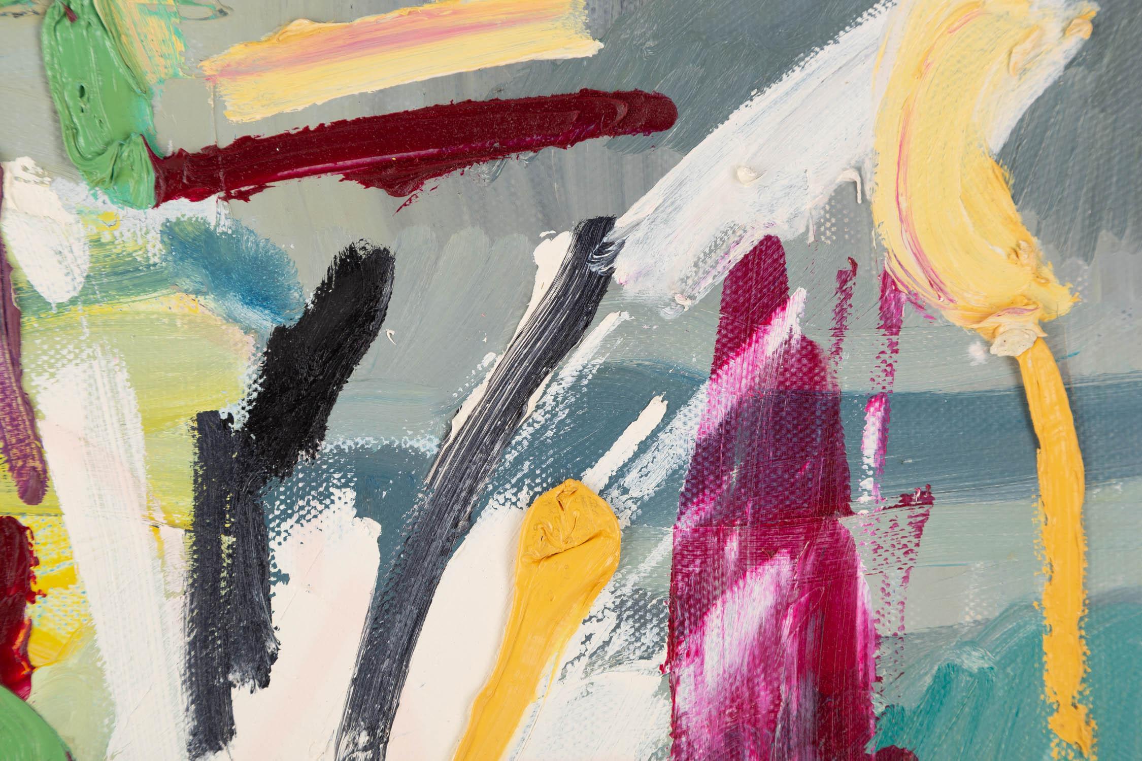 Minglei Wang Abstrakt Original Öl auf Leinwand 